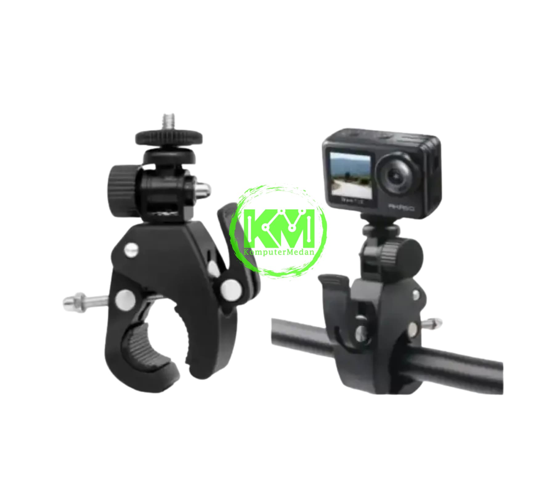 AKASO MOTORCYCLE & BICYCLE MOUNT - Image 4
