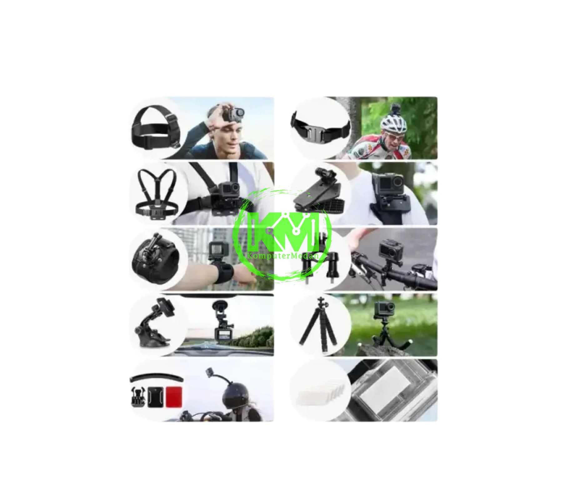 AKASO ACCESSORY KIT 42 IN 1 AKG - Image 4