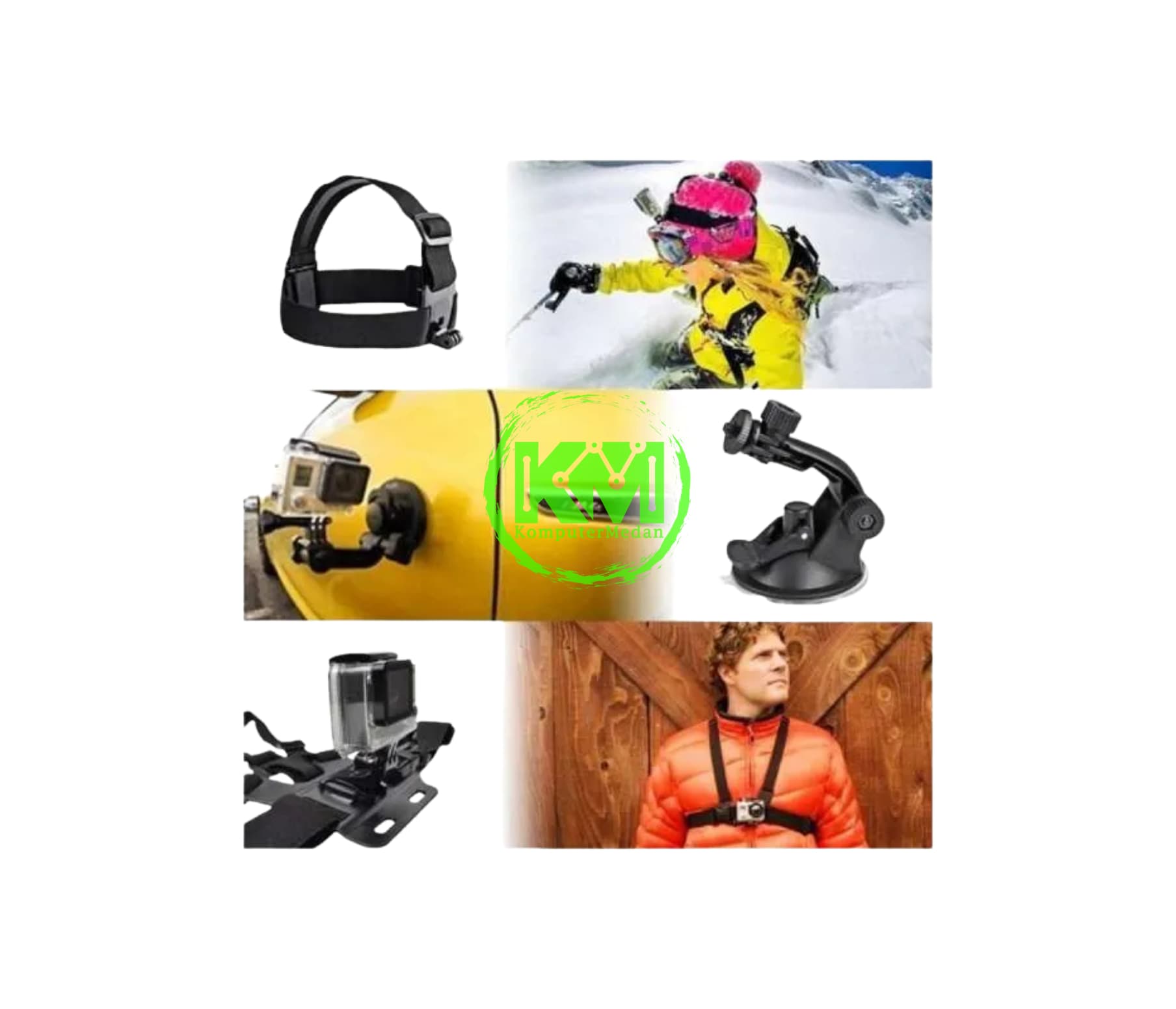 AKASO ACCESSORY KIT 14 IN 1 - Image 4