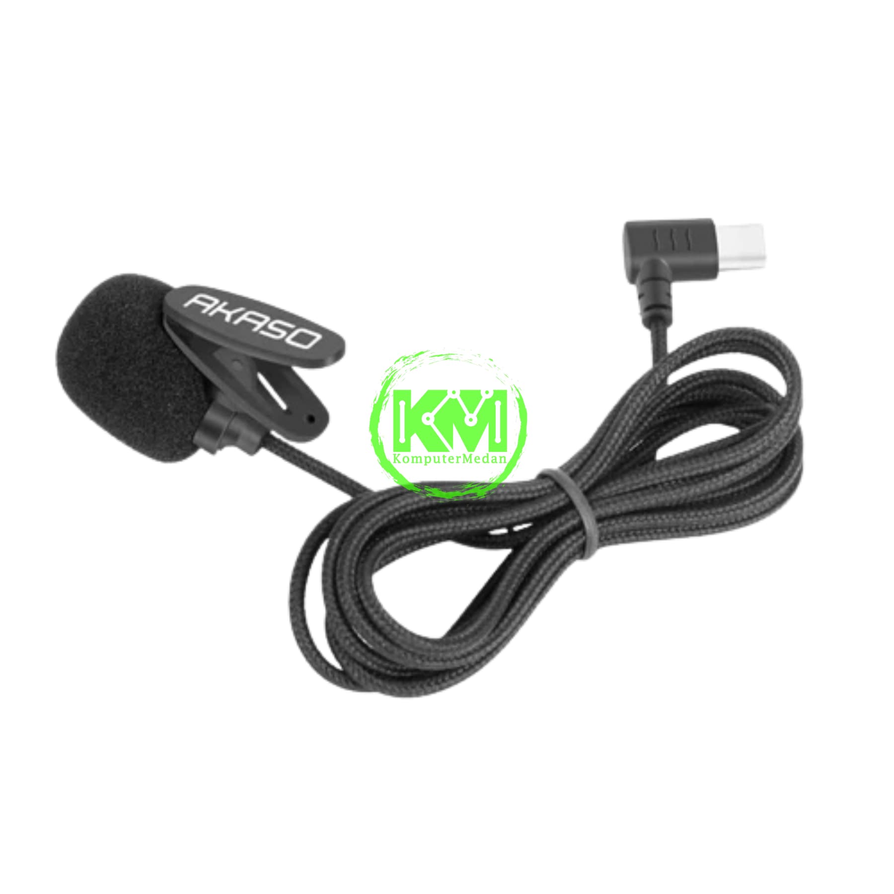 AKASO EXTERNAL MICROPHONE USB U/V50X/AK7000PRO - BUNDLE - Image 2