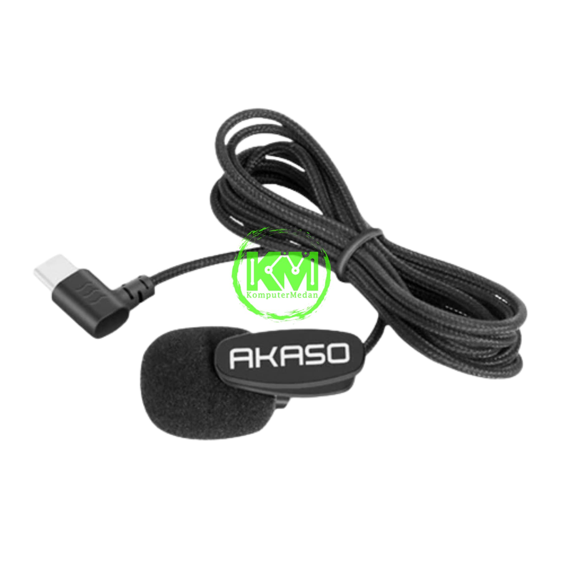 AKASO EXTERNAL MICROPHONE USB U/V50X/AK7000PRO - BUNDLE - Image 3