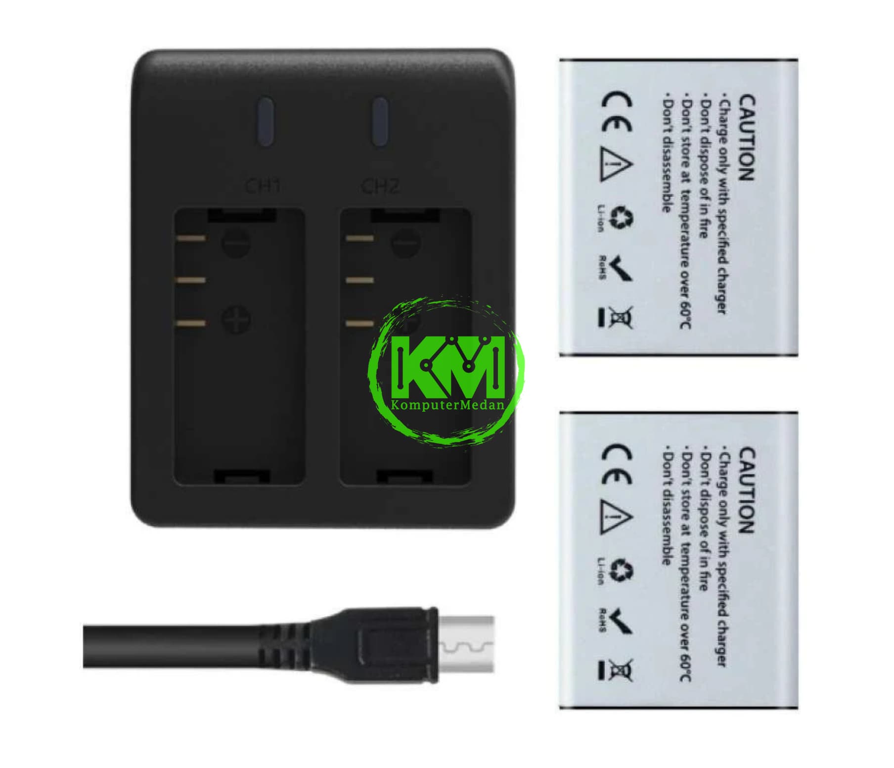 AKASO BATTERY KIT OF BRAVE 4 PRO/V50 X - Image 5