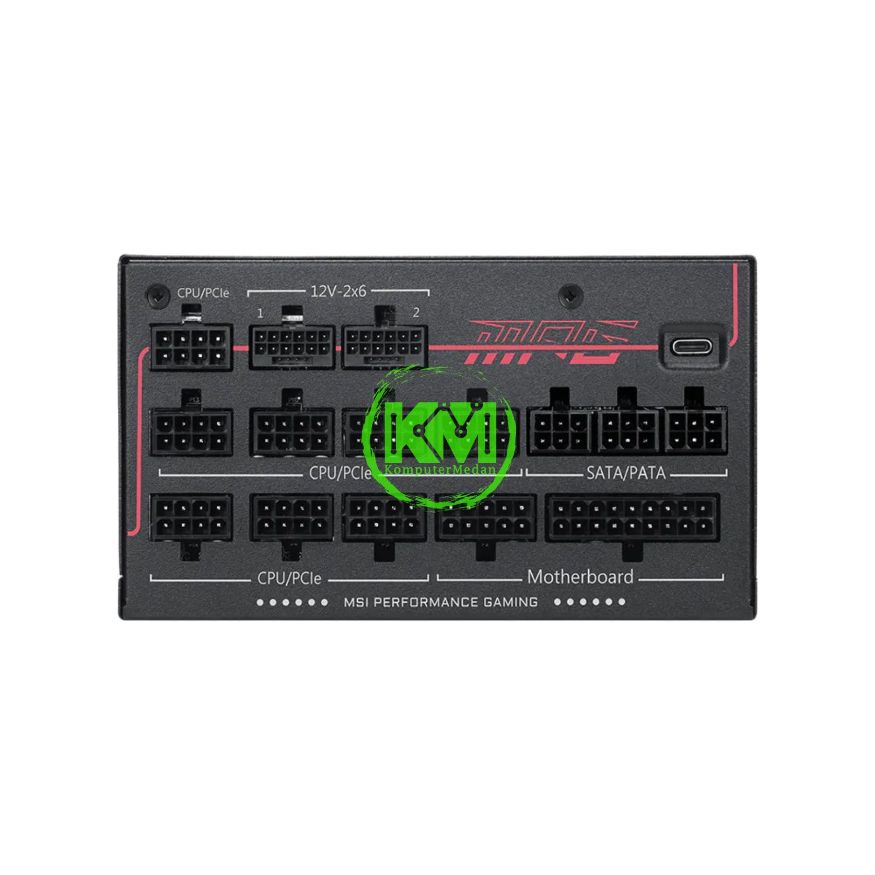MSI MPG AI1300TS 1300W 80+ TITANIUM FULL MODULAR POWER SUPPLY - Image 4