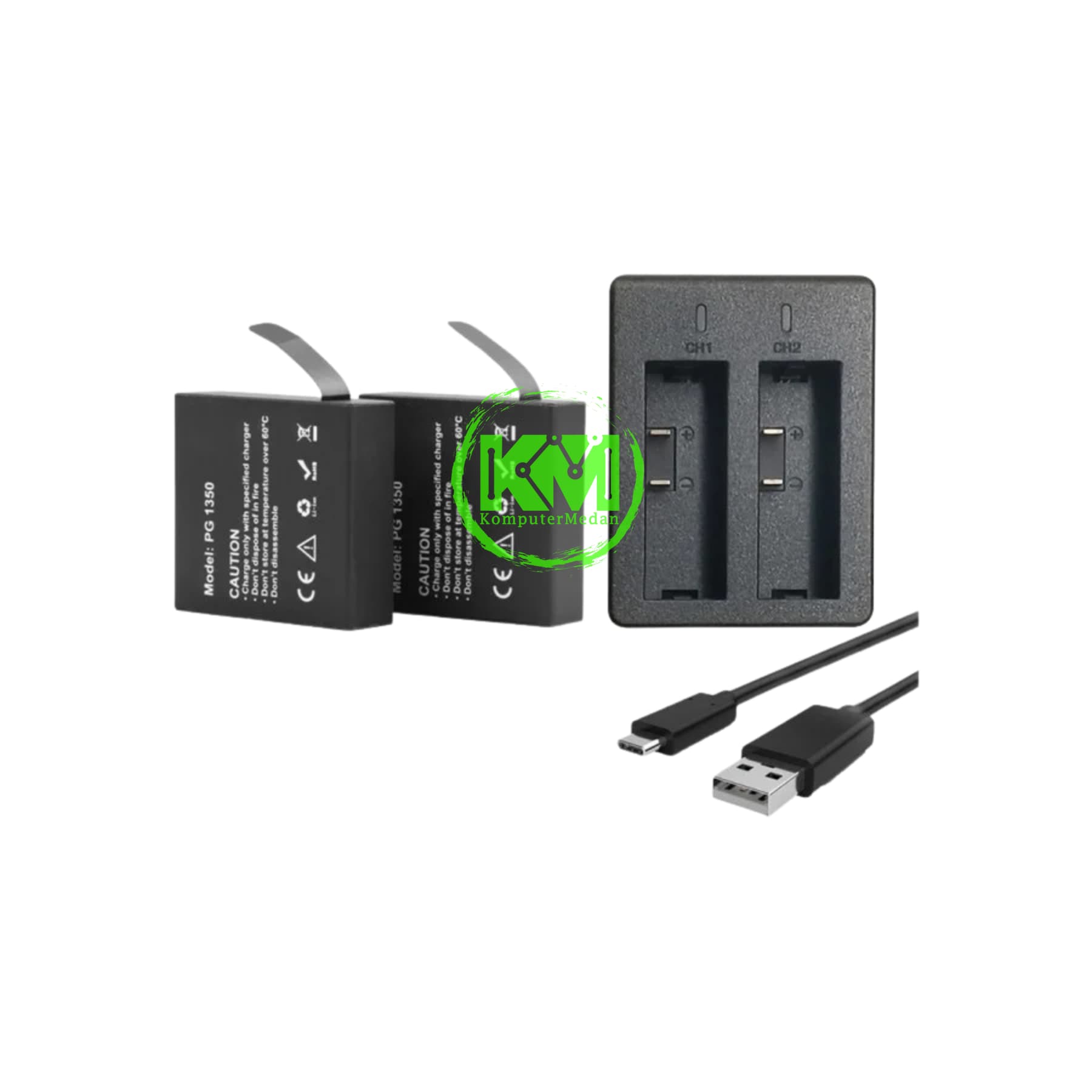 AKASO BATTERY KIT OF BRAVE 7 - Image 1