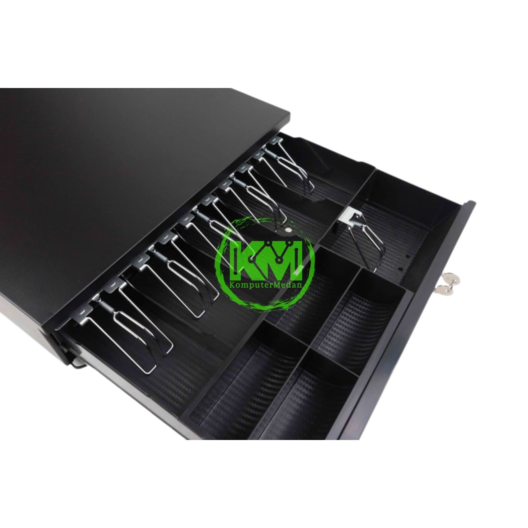 IWARE CASH DRAWER UL-400 (6 SLOT UANG KERTAS / 4 SLOT UANG LOGAM) - Image 2