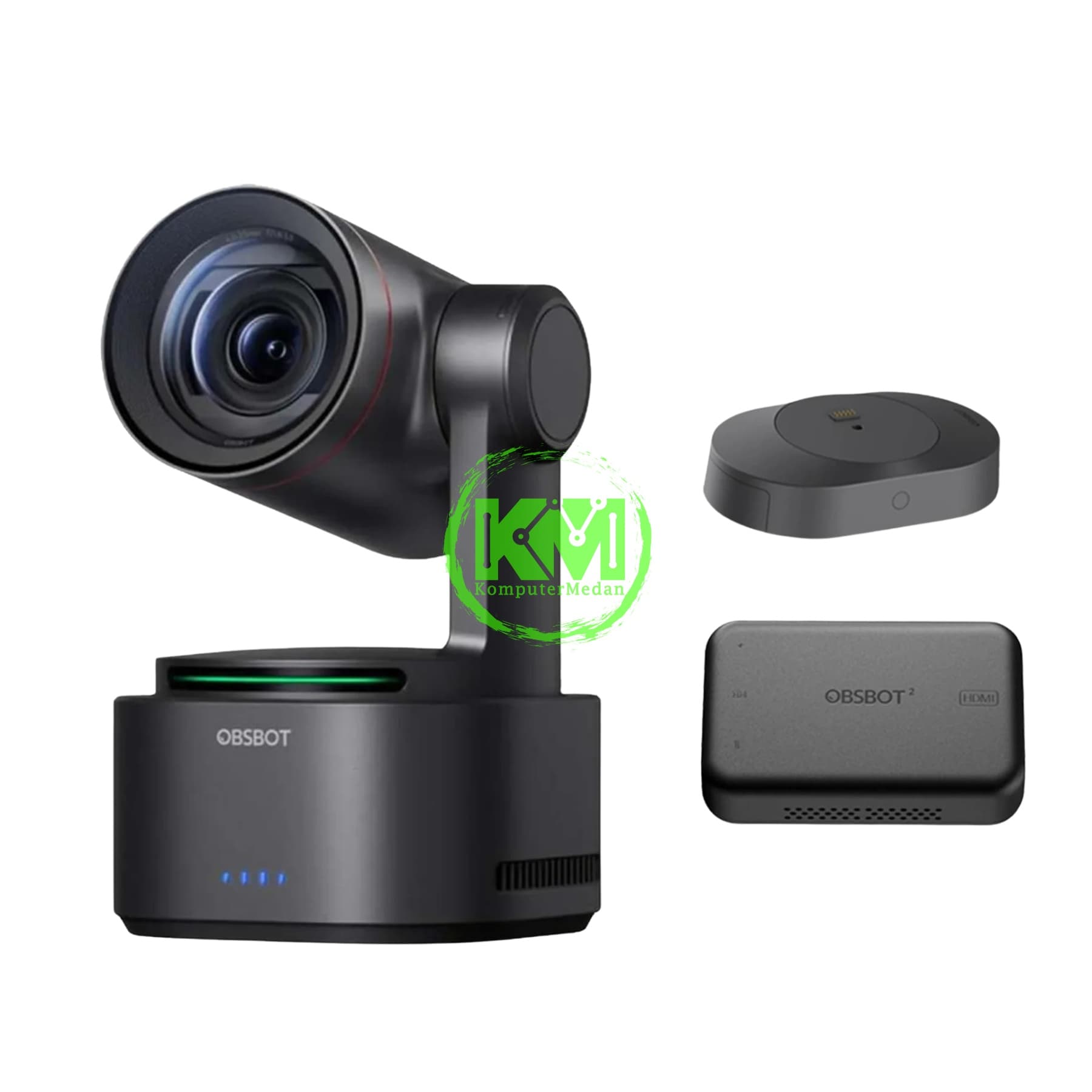 OBSBOT SET TAIL 2 WITH 360 BATTERY AND UVC TO HDMI ADAPTER - Image 1