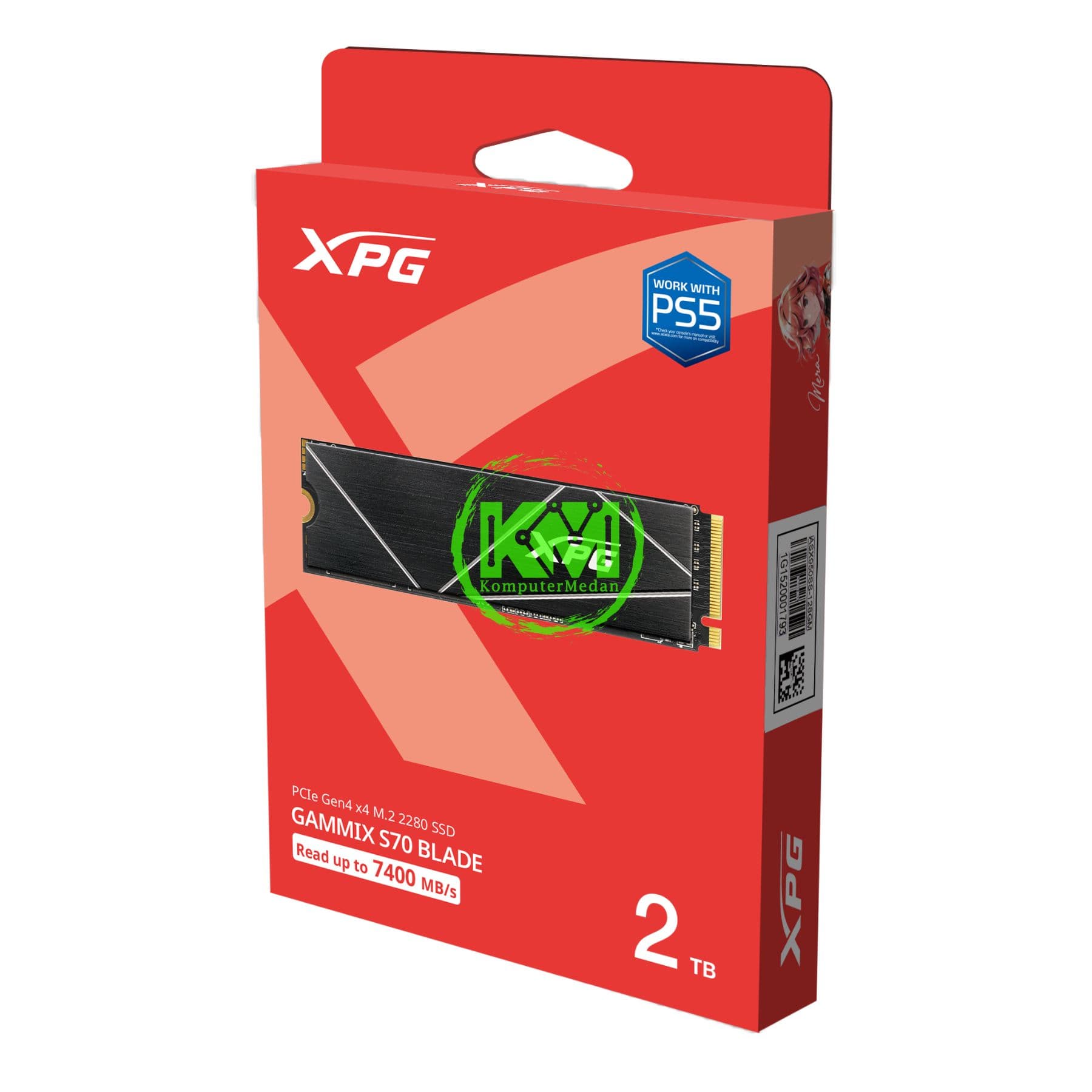 ADATA XPG GAMMIX S70 BLADE 2TB SSD - NP