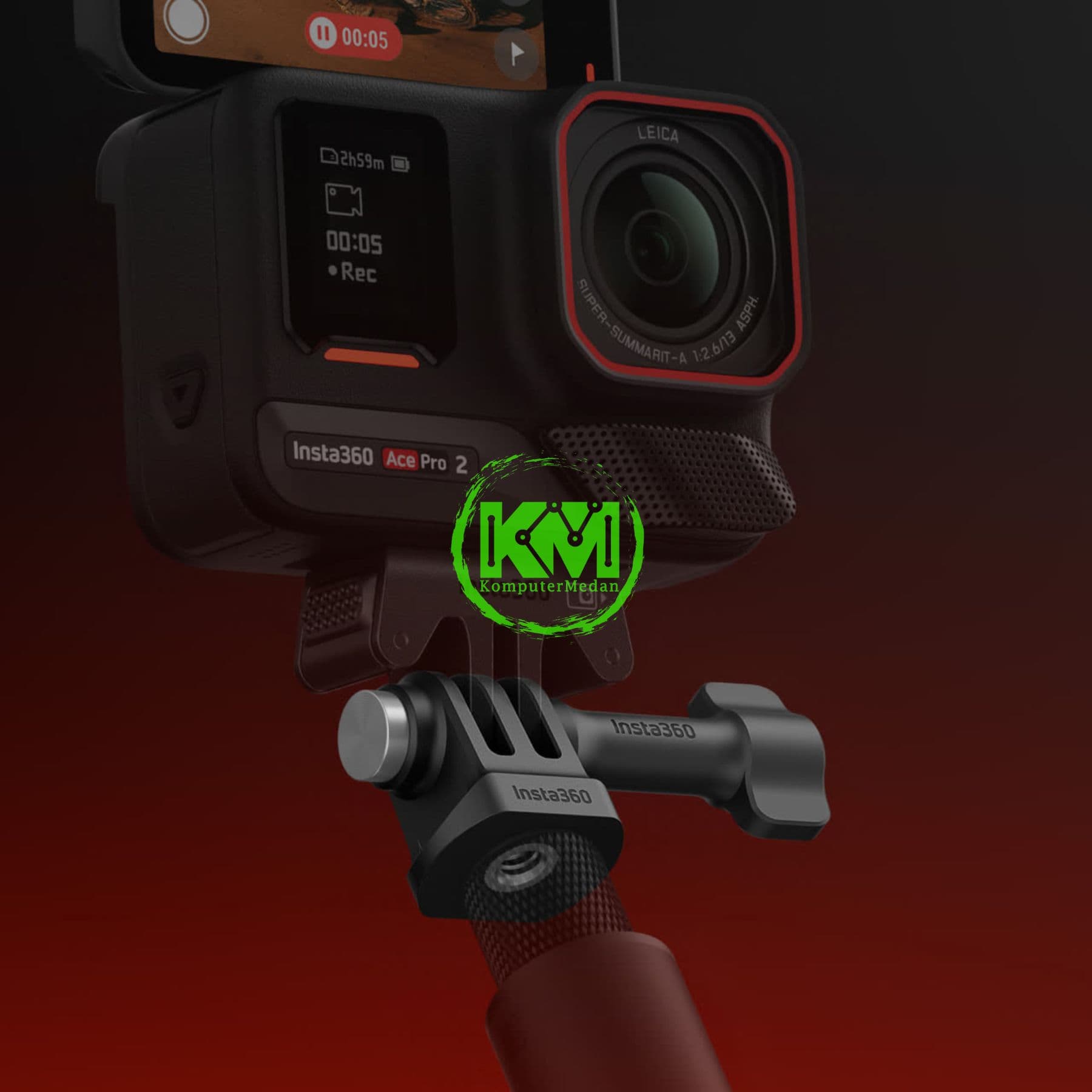 INSTA 360 3-PRONG TO 1/4 ADAPTER - Image 3