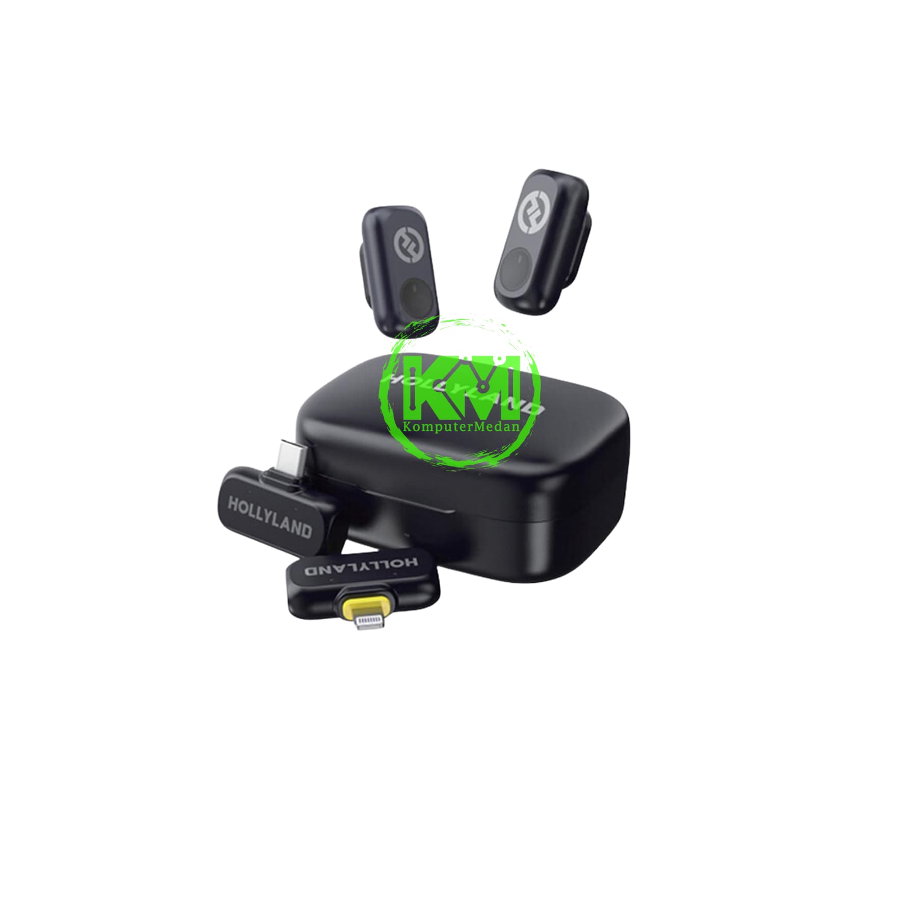 HOLLYLAND LARK A1 MINI DUO LIGHTNING SPACE GRAY - Image 1