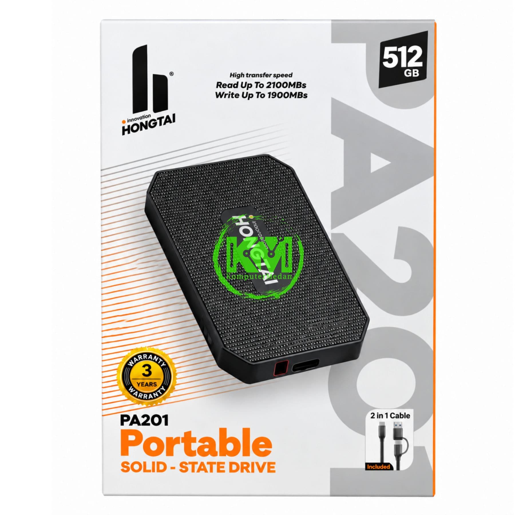 HONGTAI PORTABLE PA201 512GB SSD