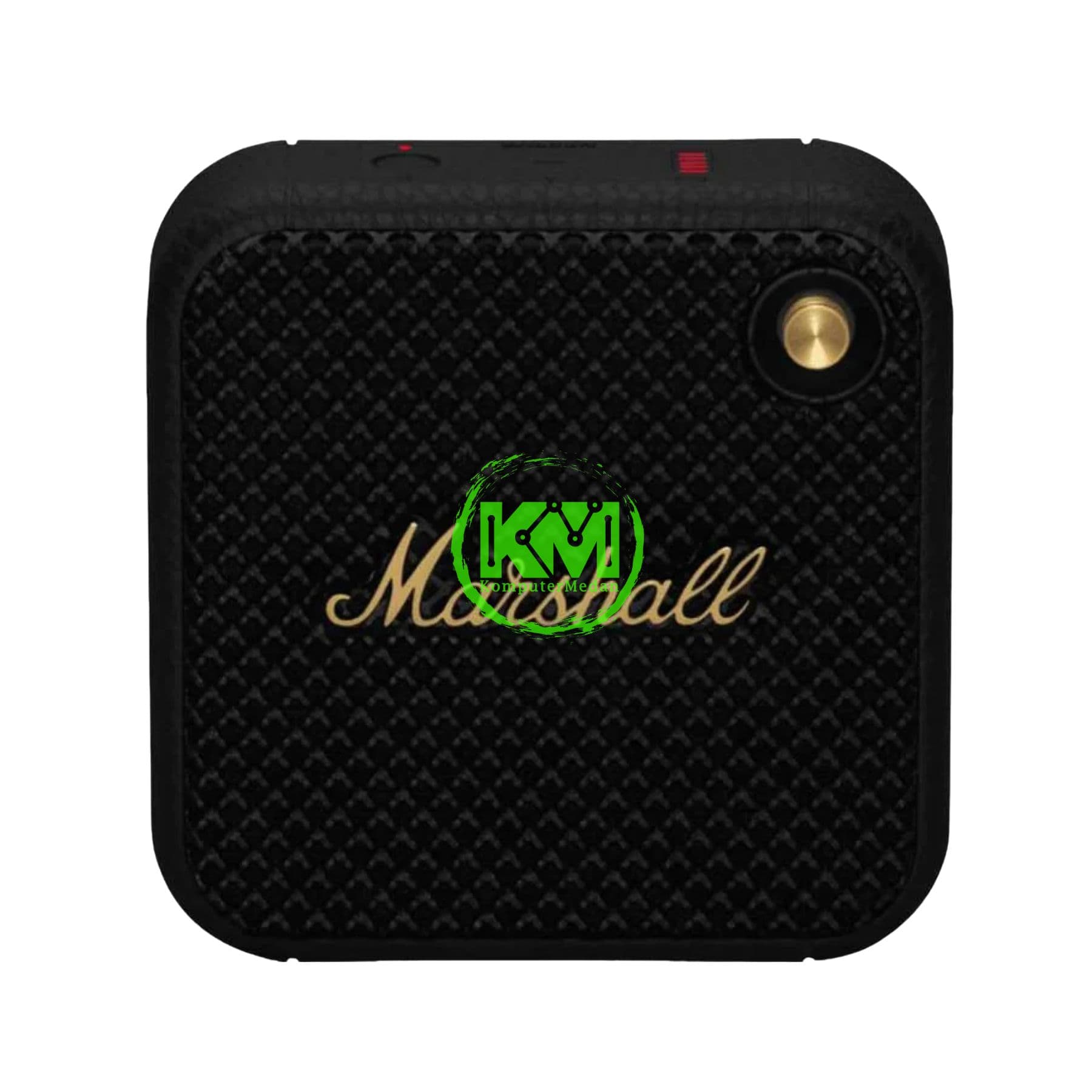 MARSHALL WILLEN PORTABLE - BLACK AND BRASS