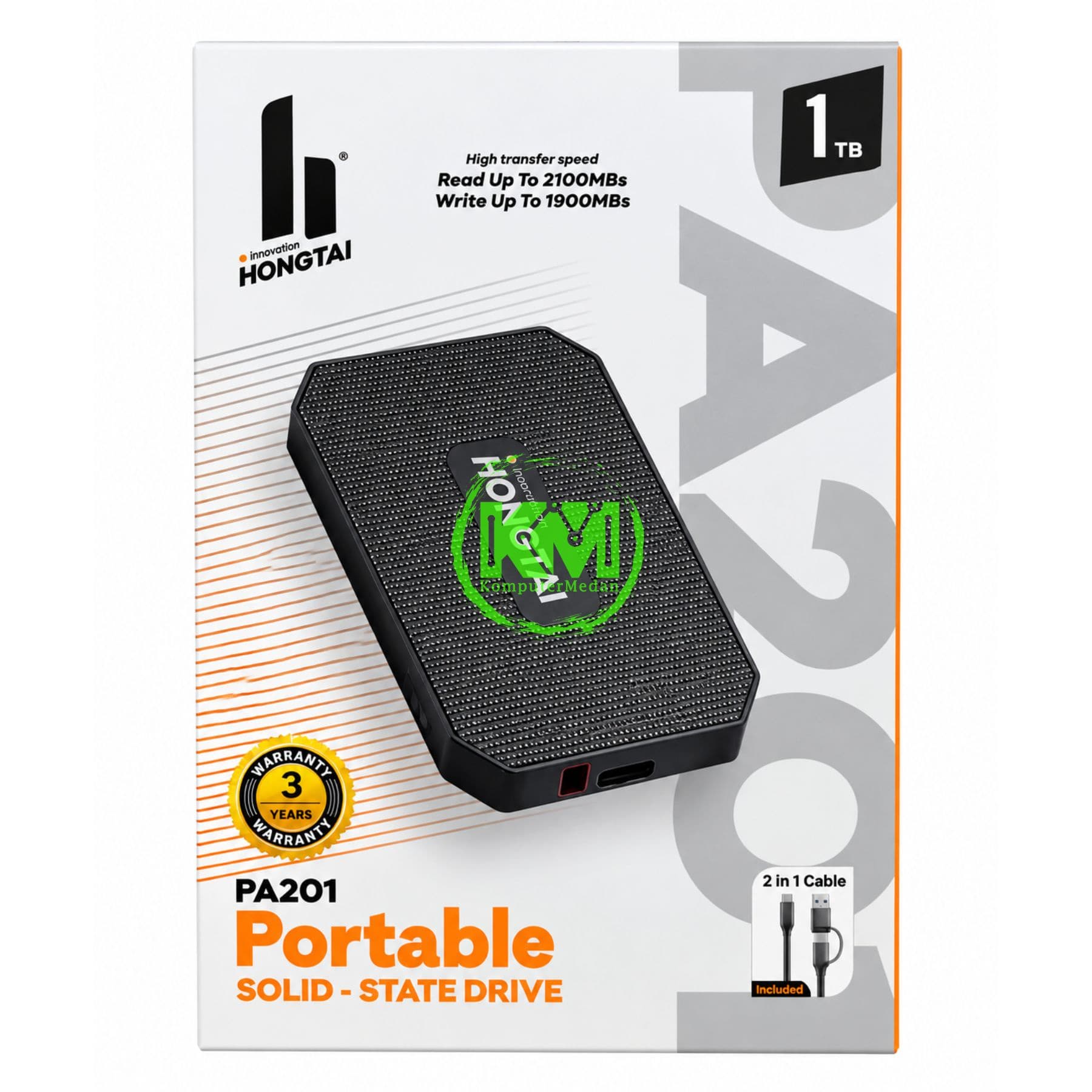 HONGTAI PORTABLE PA201 1TB SSD - Image 1