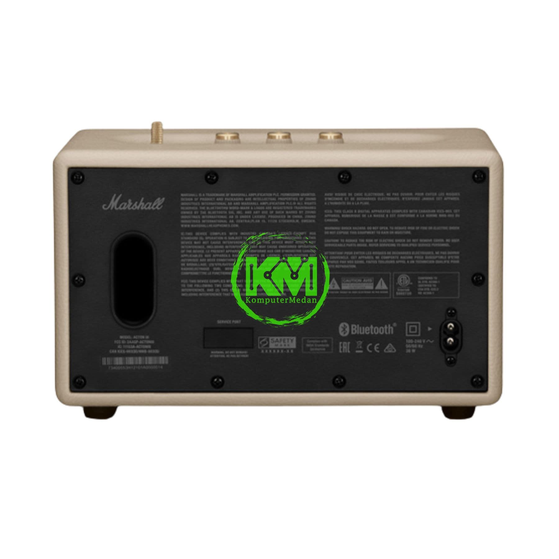 MARSHALL ACTON III BLUETOOTH SPEAKER - CREAM - Image 4