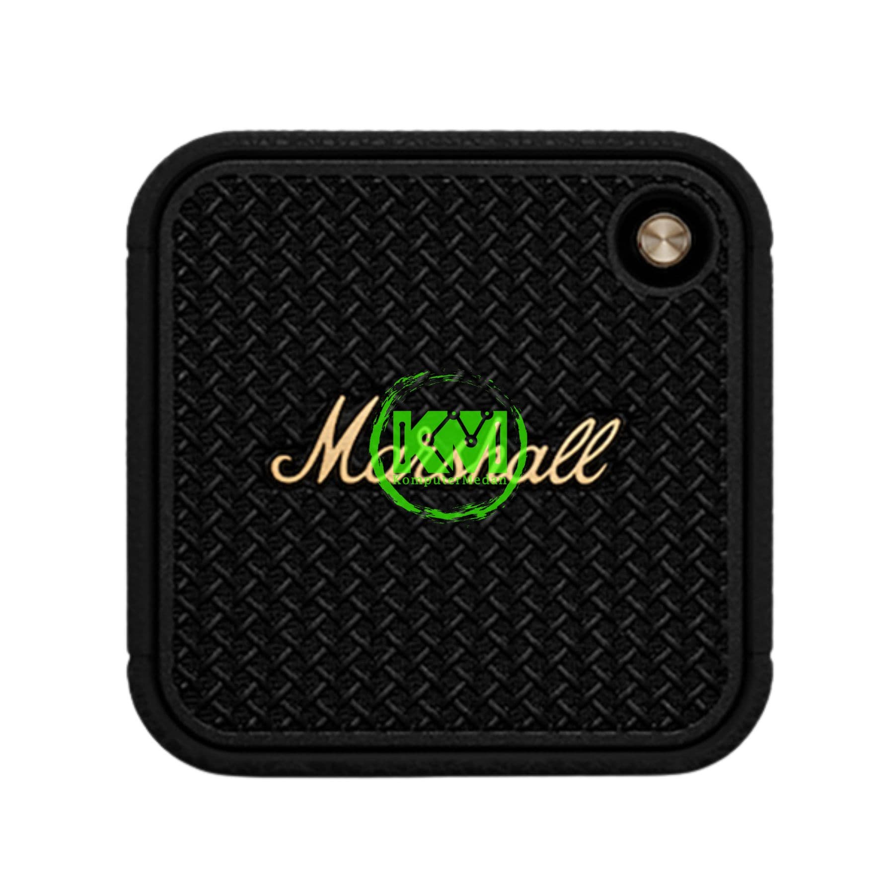 MARSHALL WILLEN II PORTABLE - BLACK AND BRASS