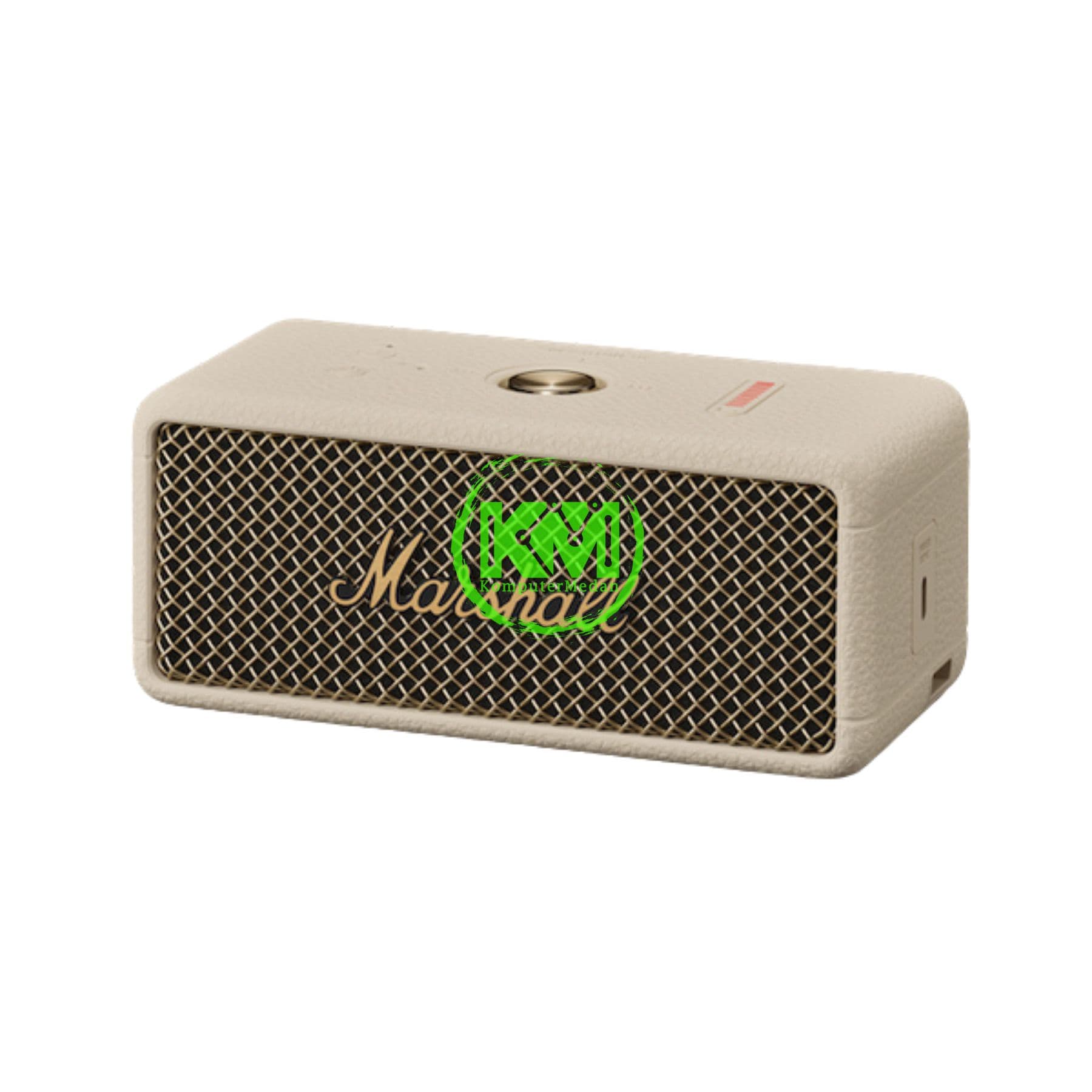 MARSHALL EMBERTON III PORTABLE SPEAKER CREAM - Image 2