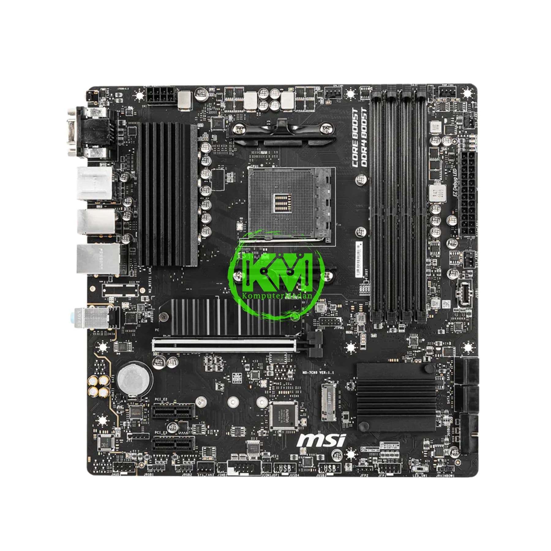 MSI B550M PRO VDH DDR4 MOTHERBOARD - Image 2