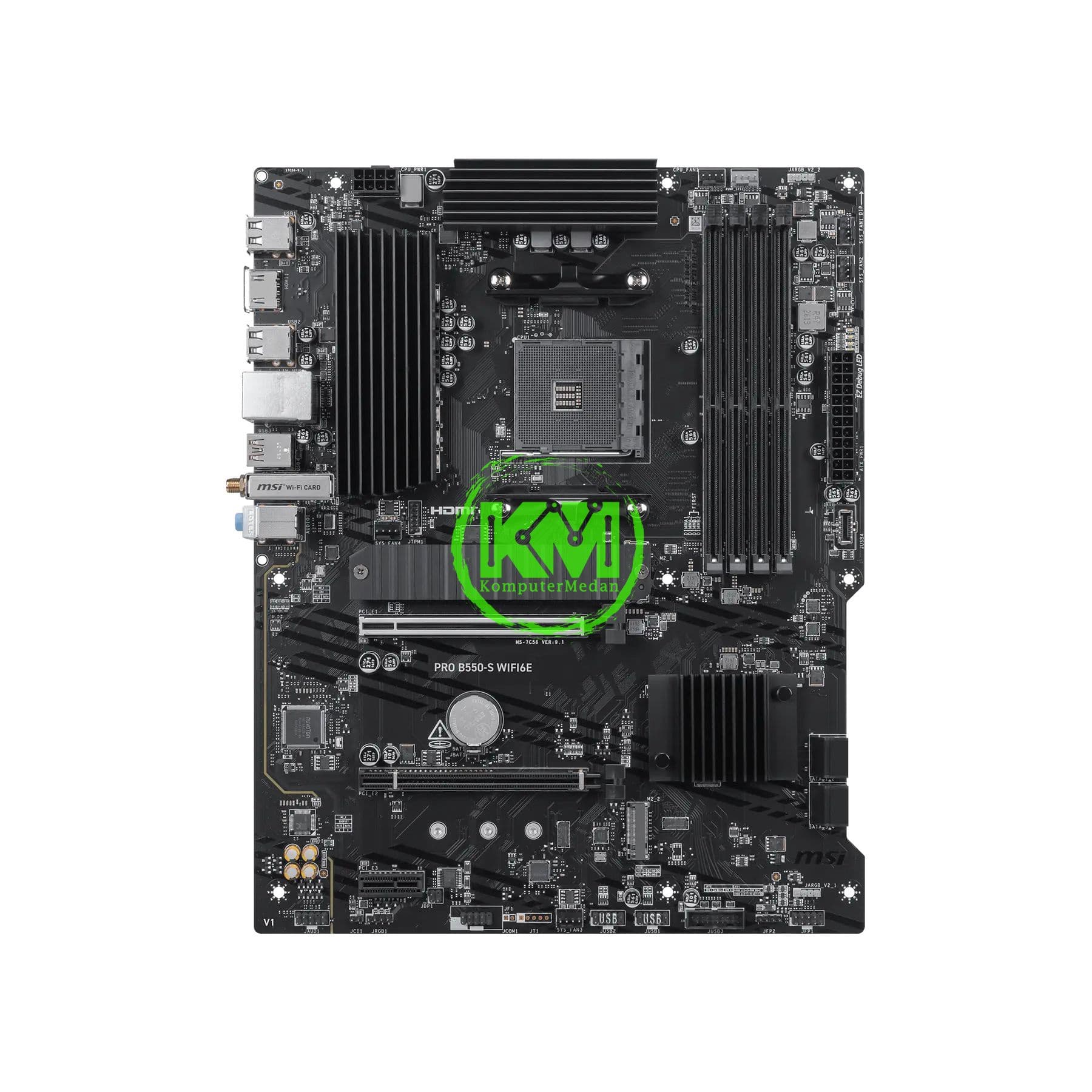 MSI PRO B550-S WIFI6E MOTHERBOARD - Image 2
