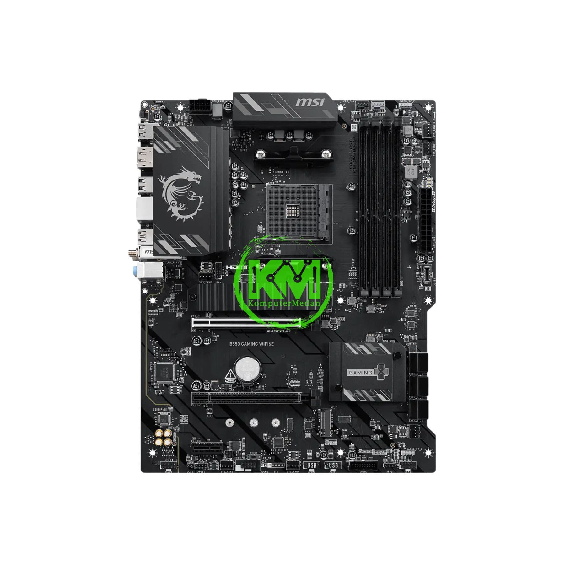 MSI B550 GAMING WIFI6E MOTHERBOARD - Image 2