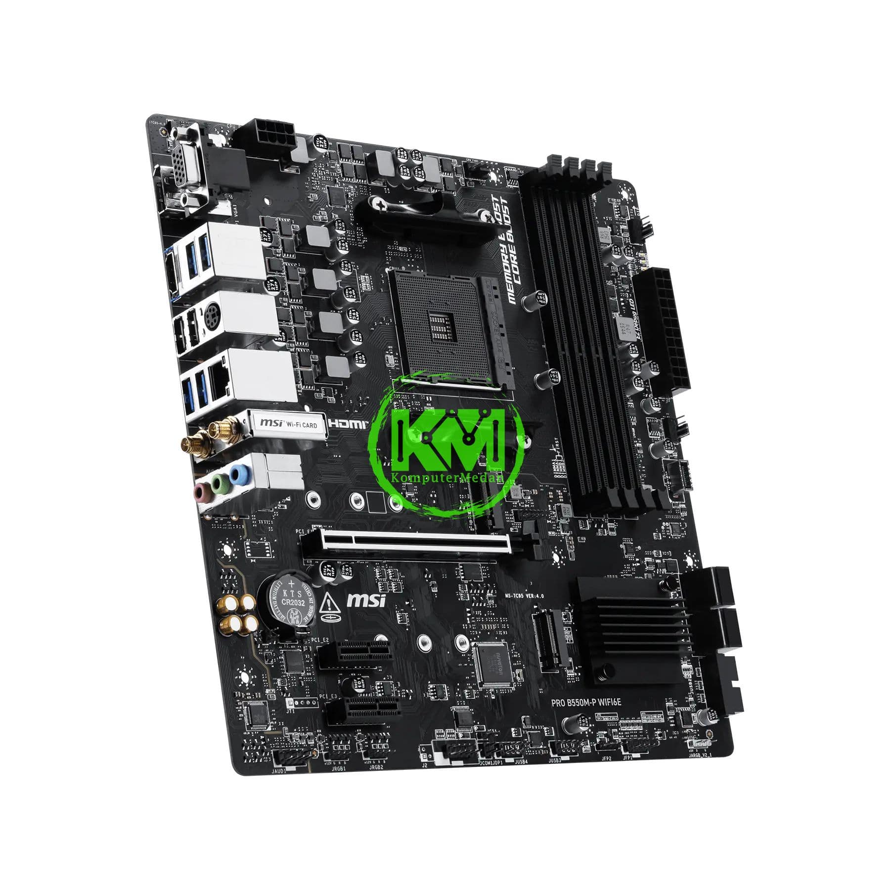 MSI PRO B550M-P WIFI6E MOTHERBOARD - Image 4