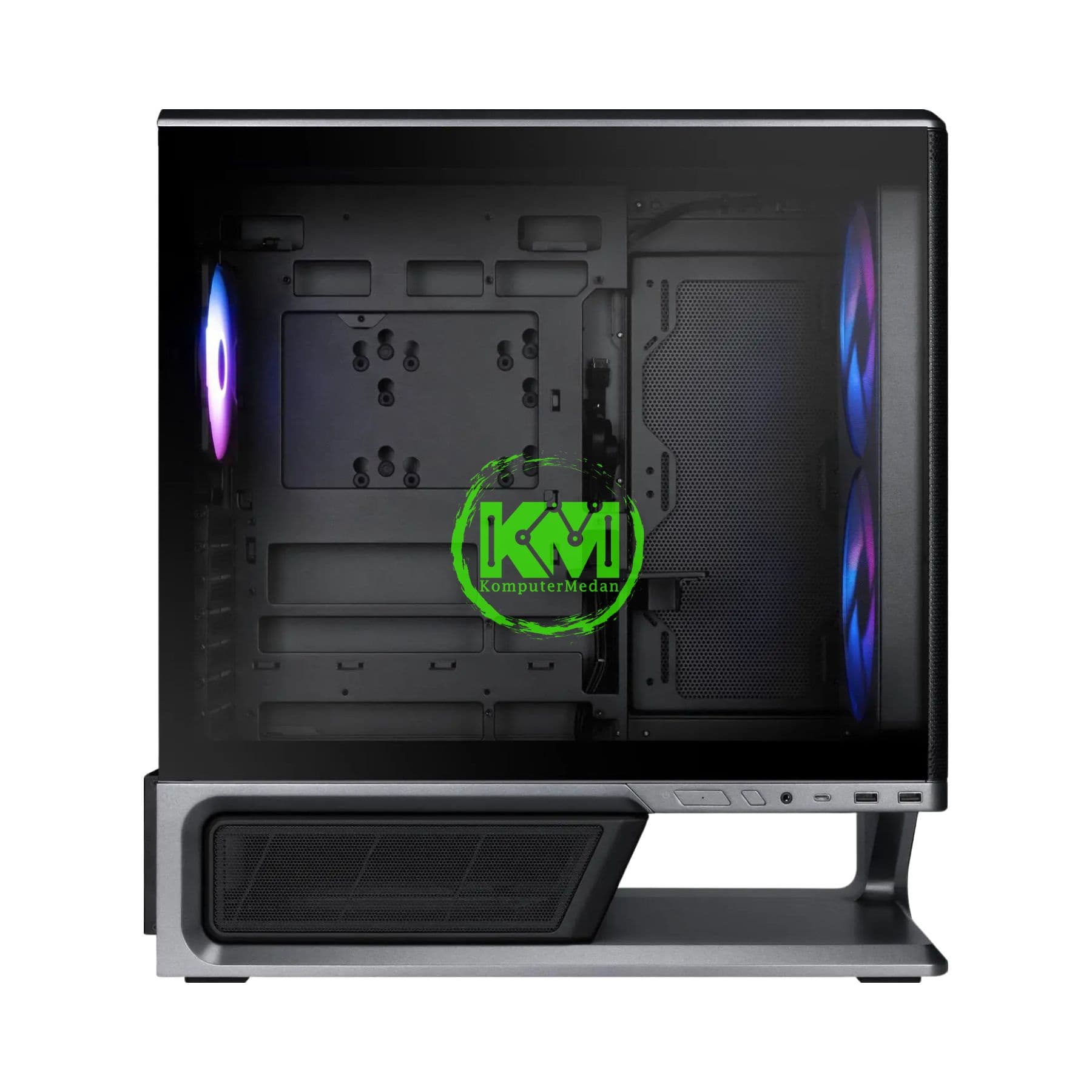 MSI MPG VIXTA AIRFLOW 300R PZ BLACK GAMING CASING - Image 2