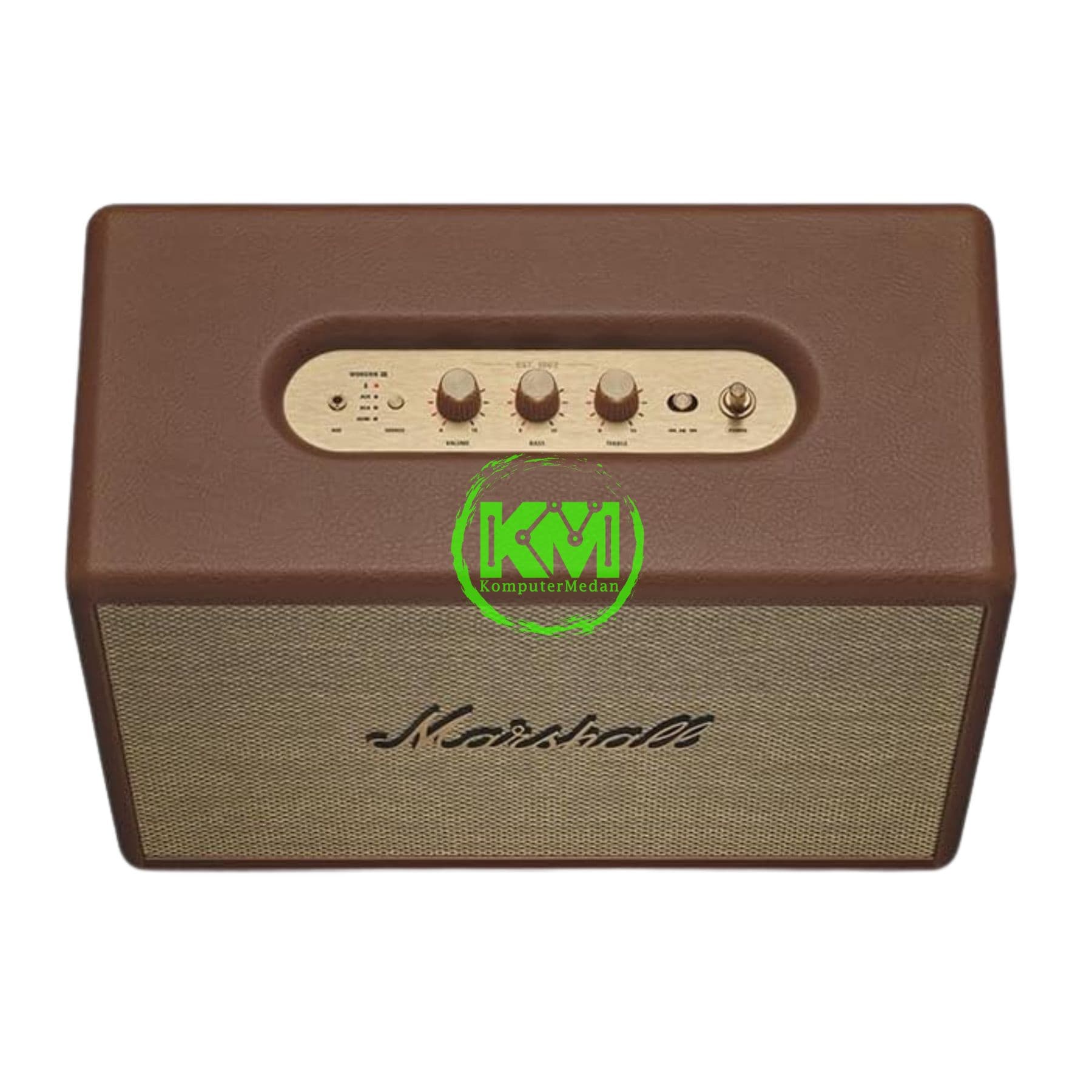 MARSHALL WOBURN III BLUETOOTH SPEAKER - BROWN - Image 4