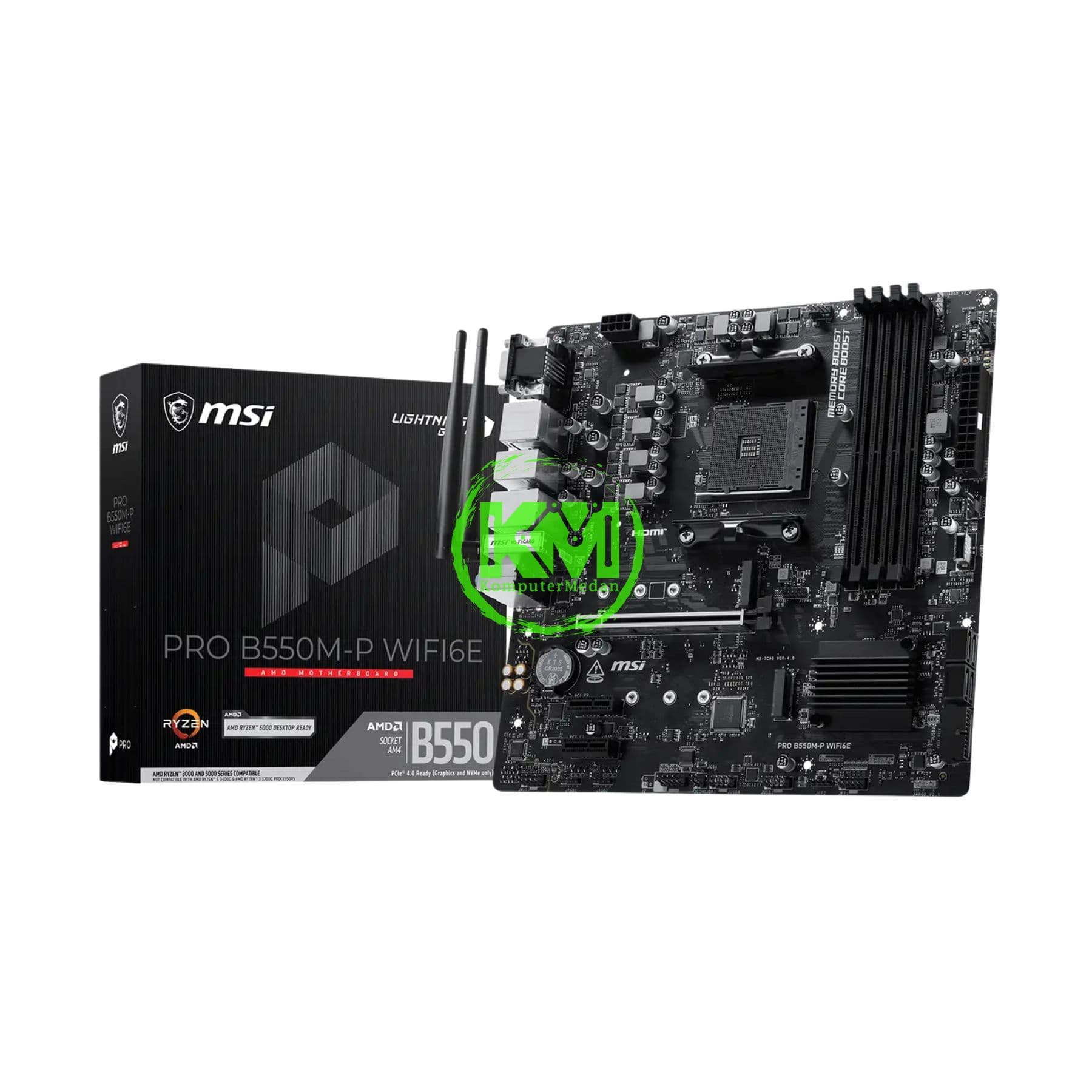 MSI PRO B550M-P WIFI6E MOTHERBOARD
