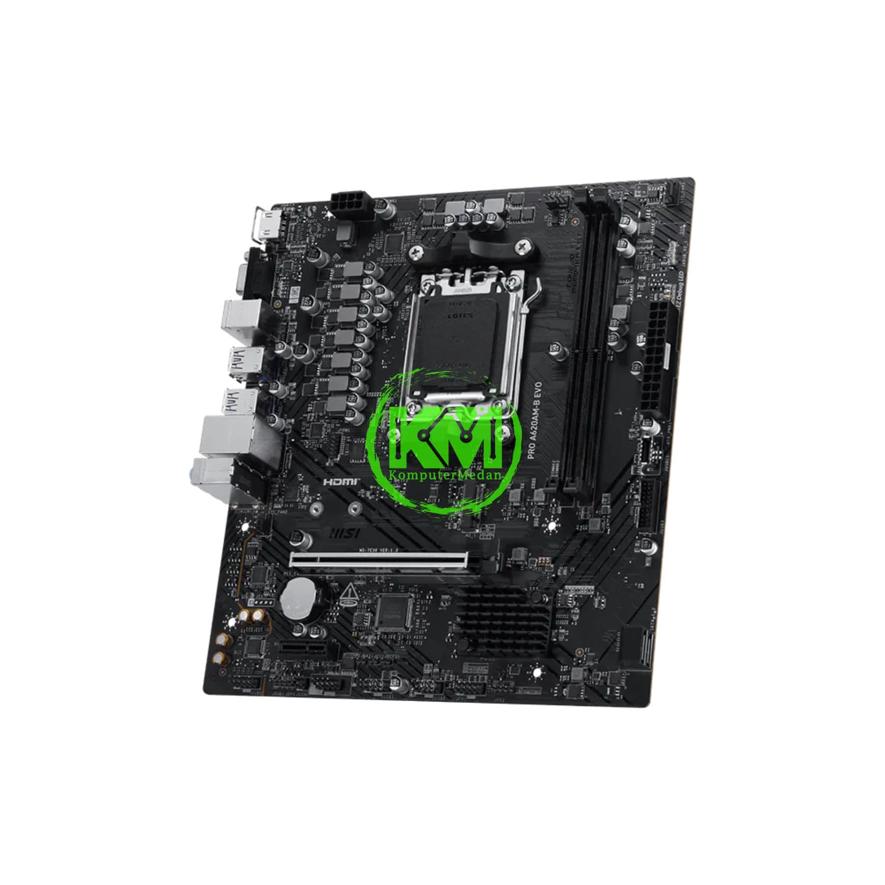 MSI PRO A620AM-B EVO DDR5 MOTHERBOARD - Image 3