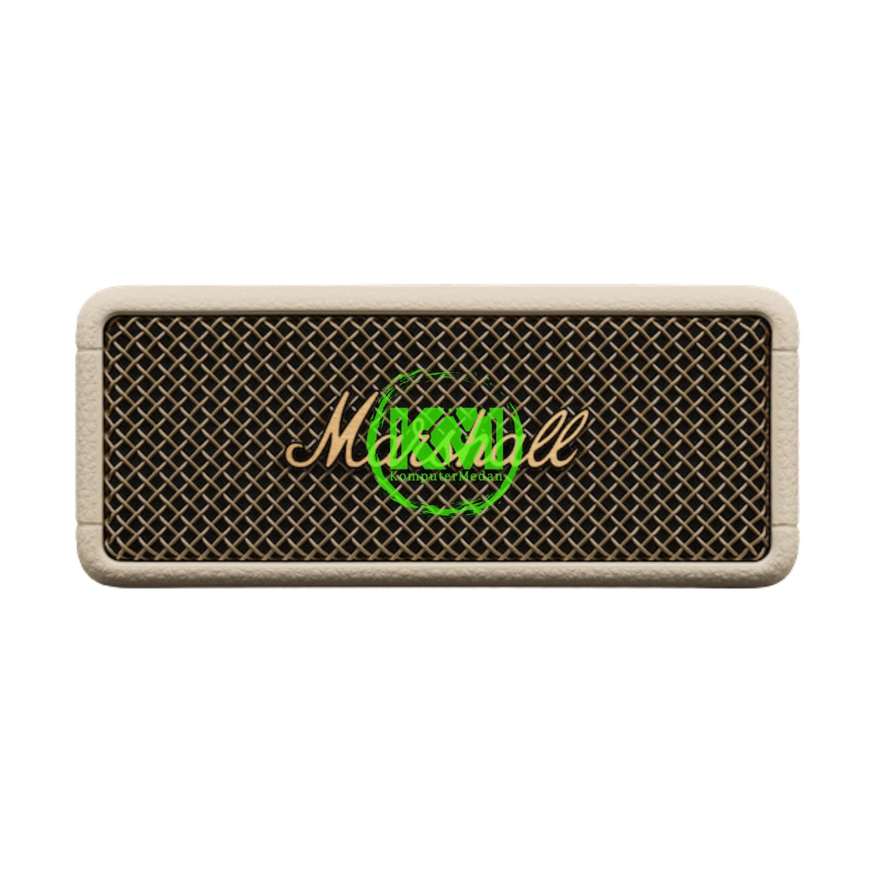 MARSHALL EMBERTON III PORTABLE SPEAKER CREAM - Image 1