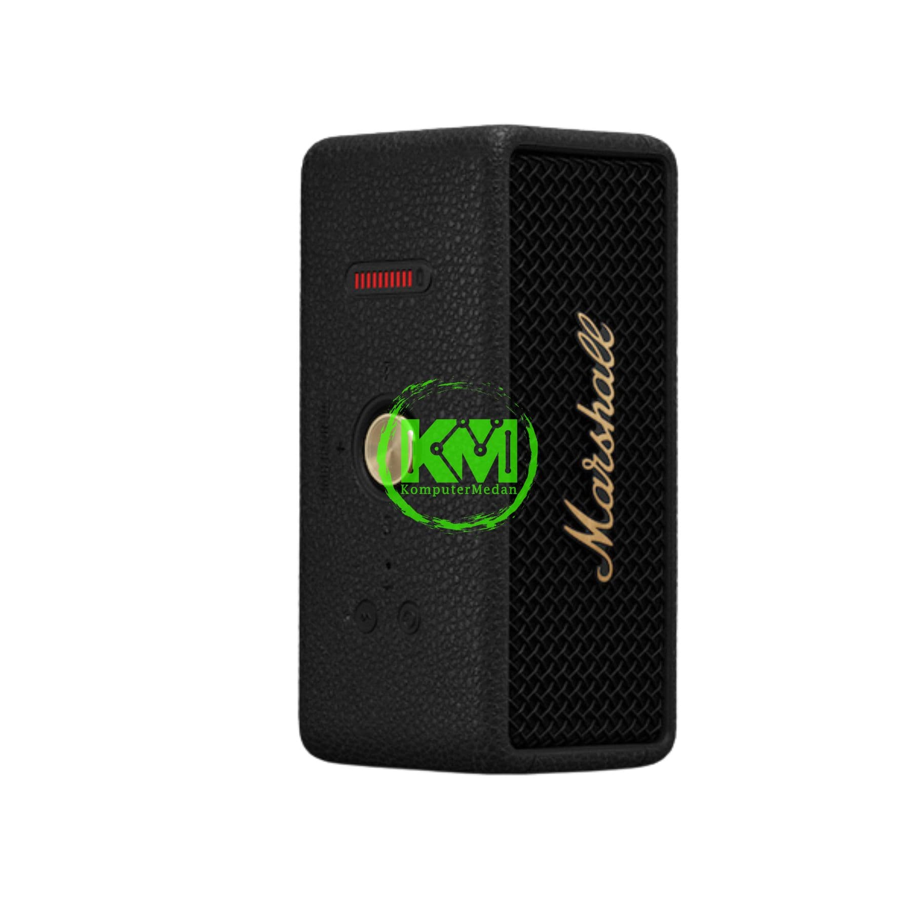 MARSHALL EMBERTON III PORTABLE SPEAKER BLACK AND BRASS - Image 4