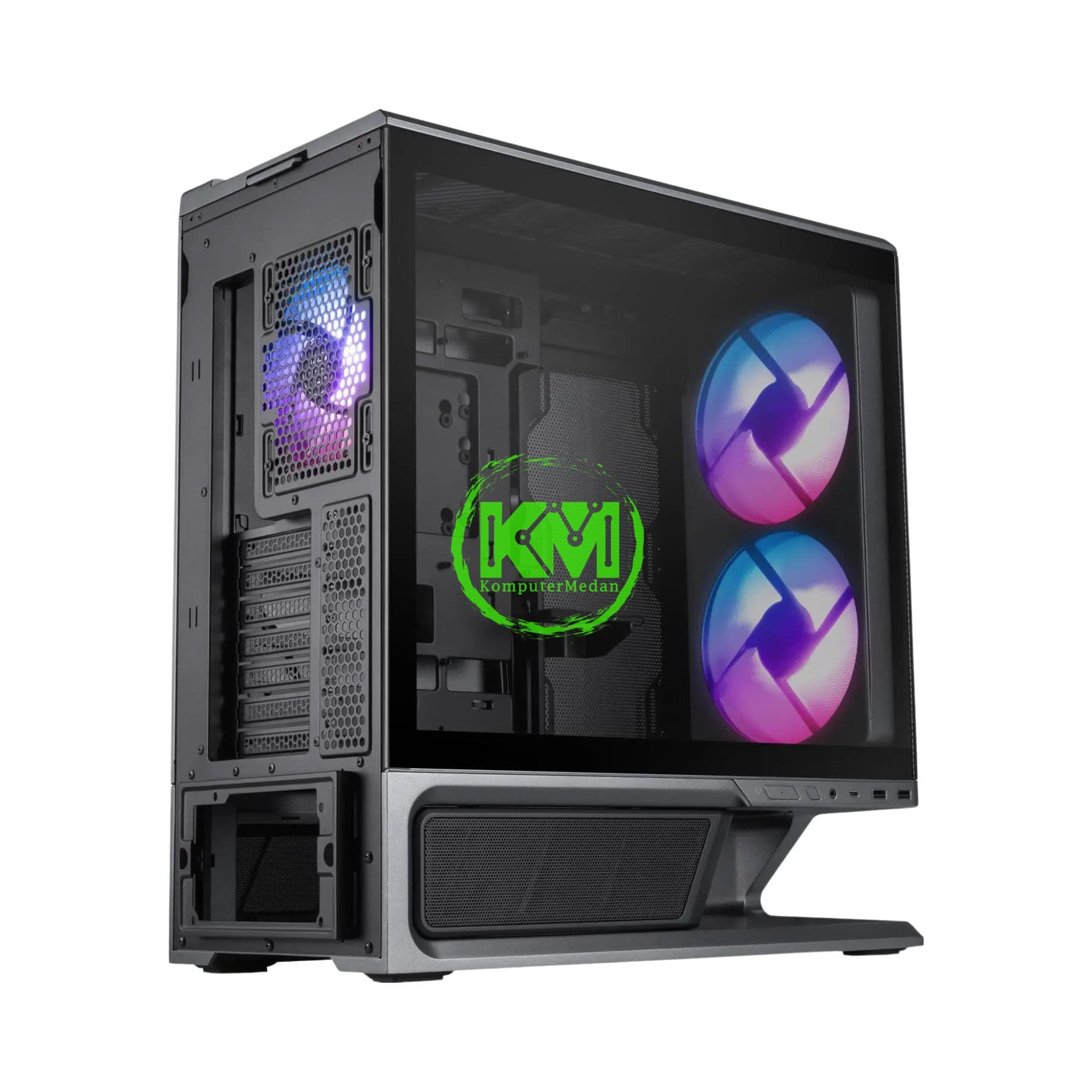 MSI MPG VIXTA AIRFLOW 300R PZ BLACK GAMING CASING - Image 4