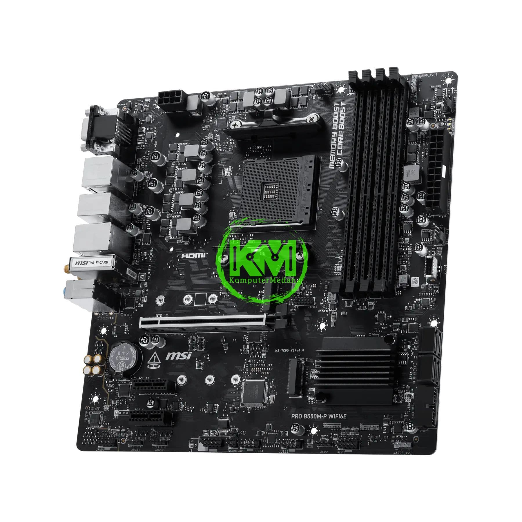 MSI PRO B550M-P WIFI6E MOTHERBOARD - Image 3