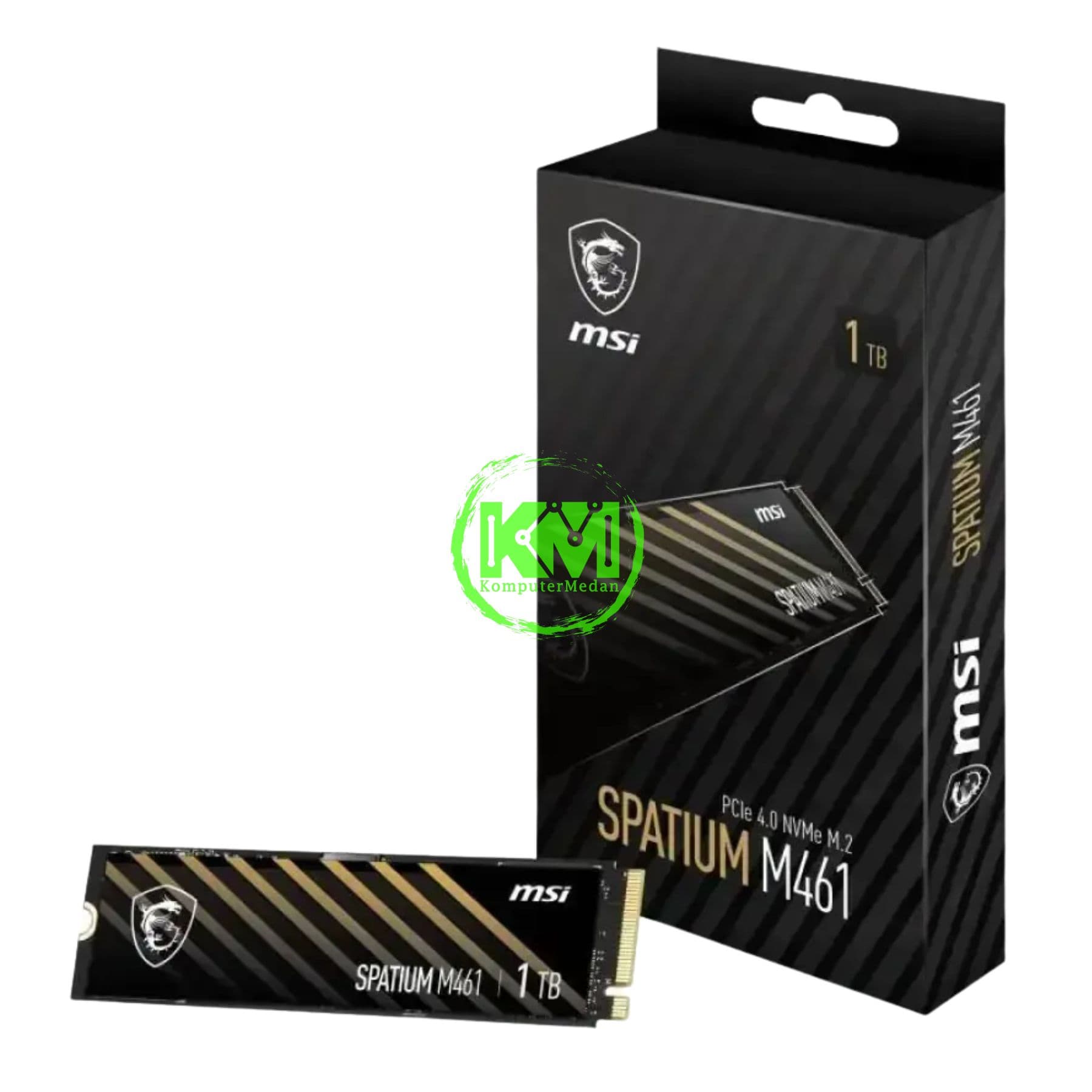 MSI SPATIUM M461 1TB M.2 NVME 4.0 SSD