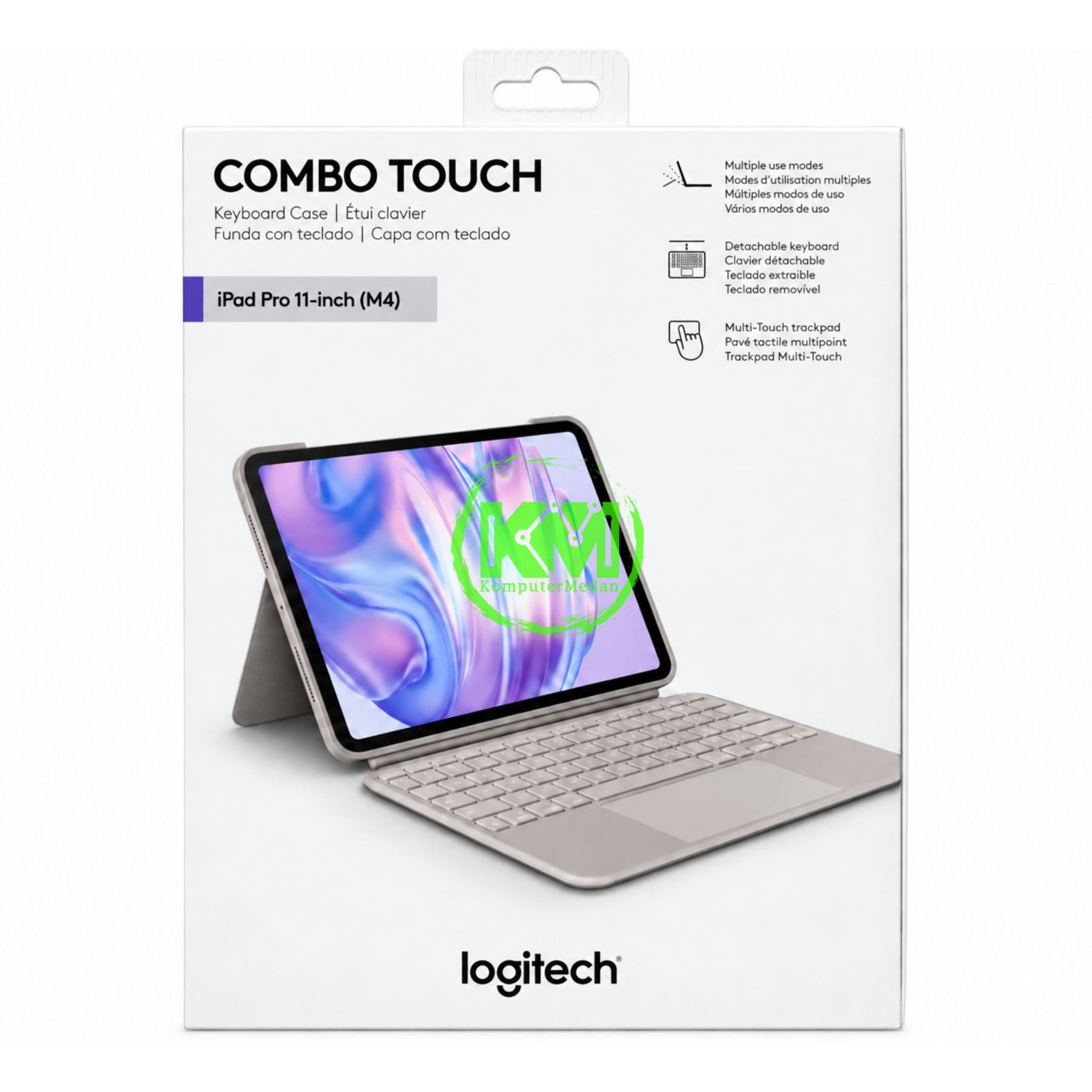 LOGITECH COMBO TOUCH FOR IPAD PRO 11" (M4) - SAND
