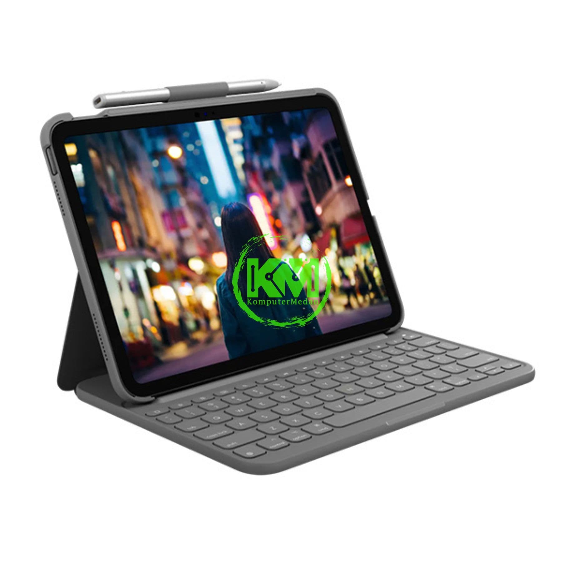 LOGITECH SLIM FOLIO FOR IPAD 10TH GEN - GREY