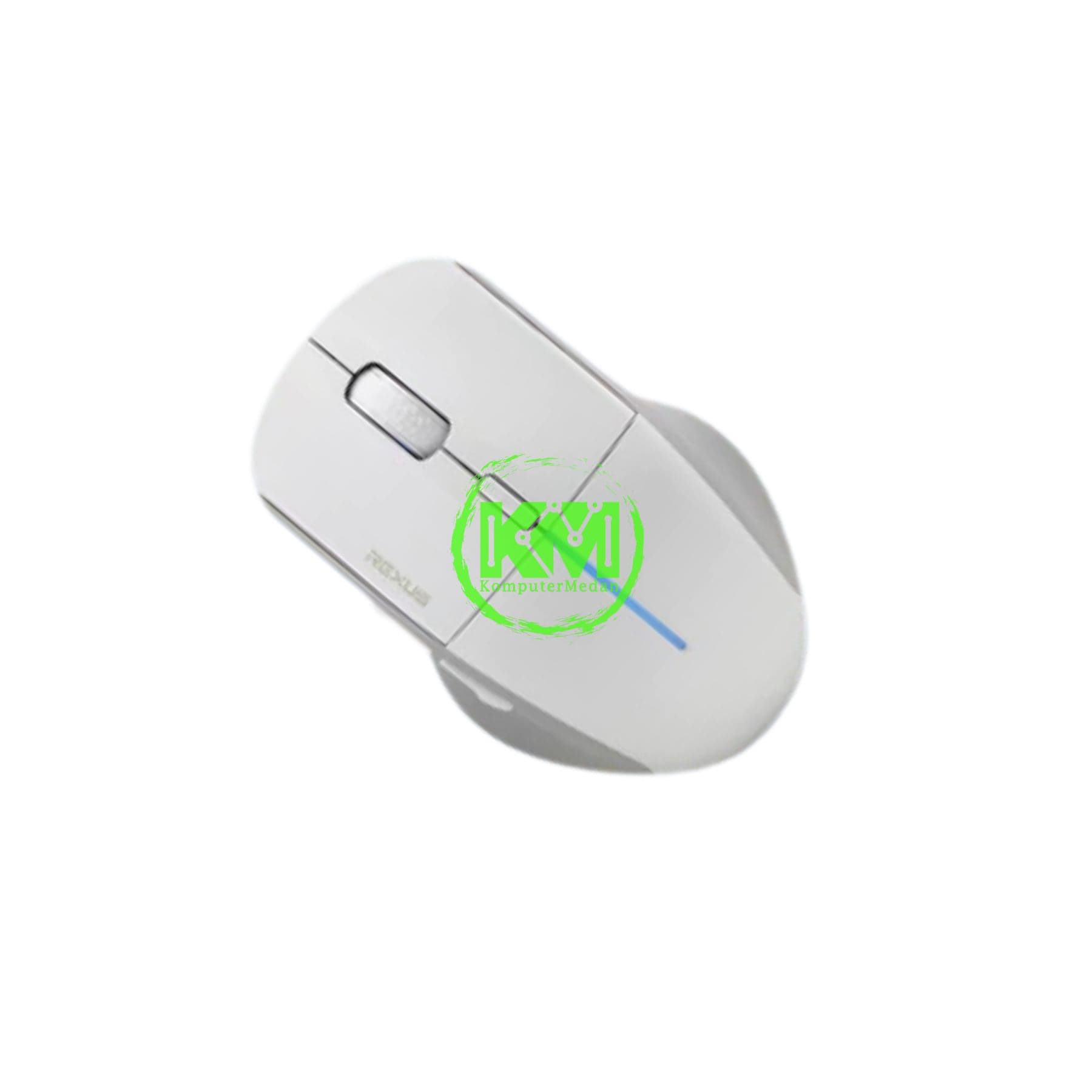 REXUS S5 V.2 AVIATOR WIRELESS GAMING MOUSE - BLACK & WHITE - Image 3