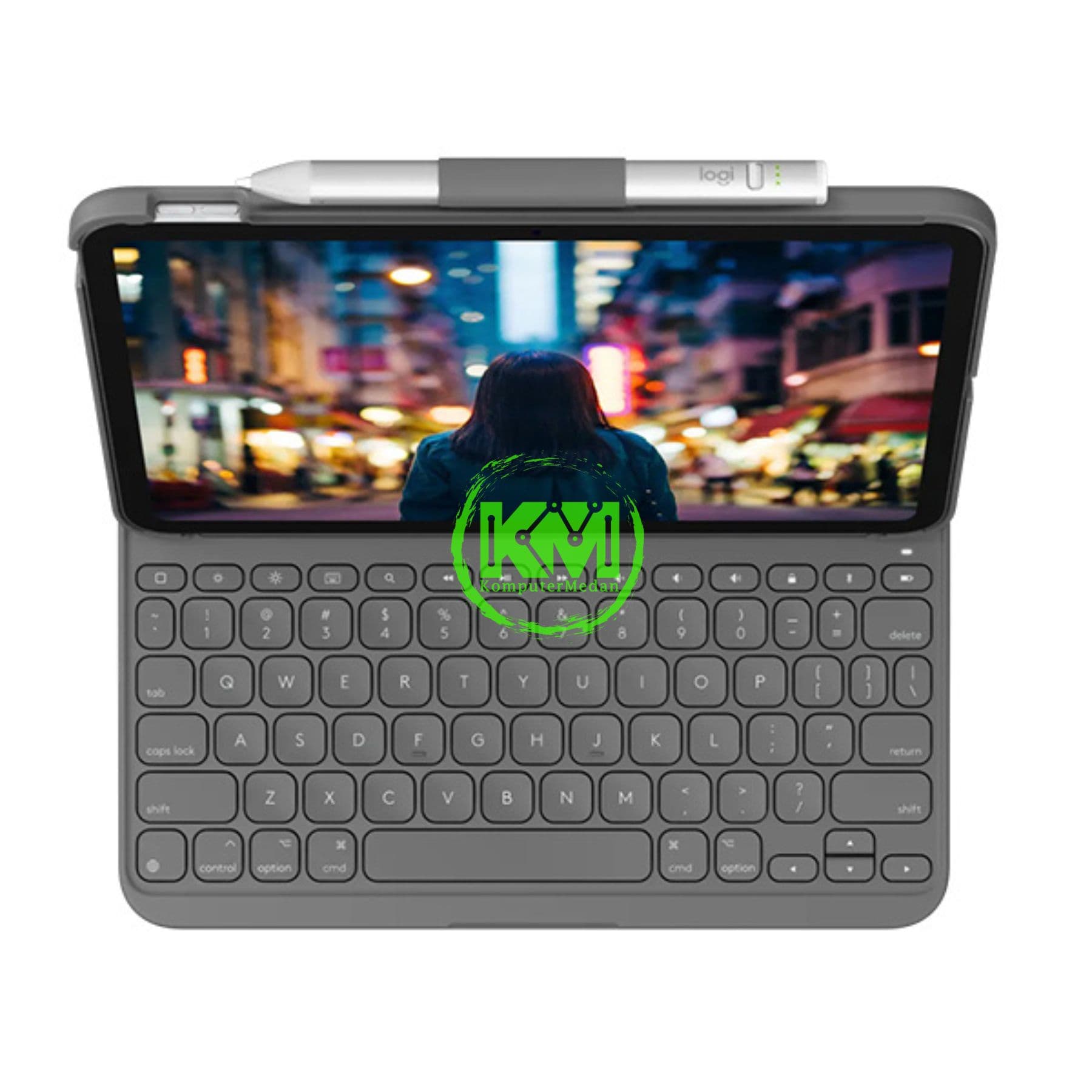 LOGITECH SLIM FOLIO FOR IPAD 10TH GEN - GREY - Image 2