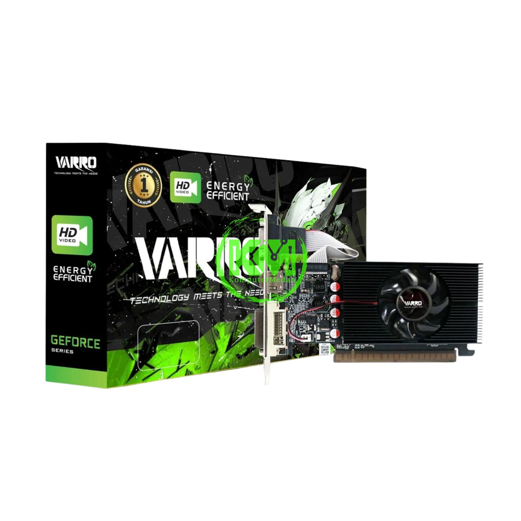 VARRO GT610LP DDR3 2GB 64BIT VGA - NP - Image 1