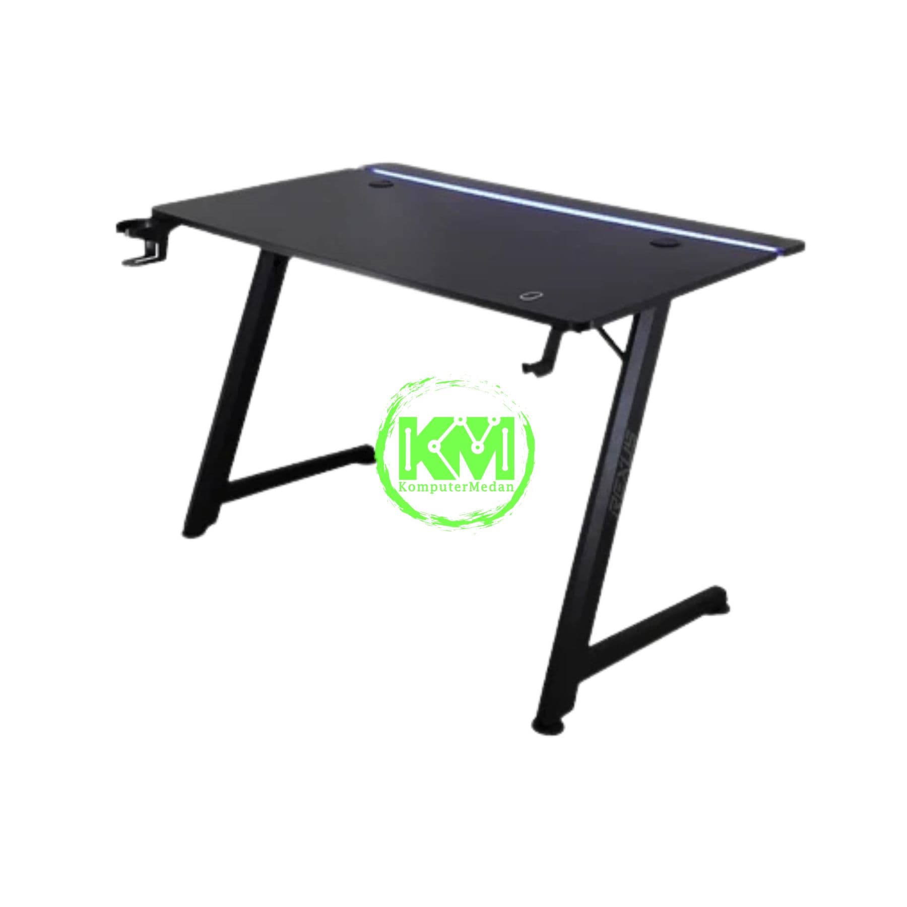 REXUS GALA V2 RXD-145 GAMING DESK - BLACK