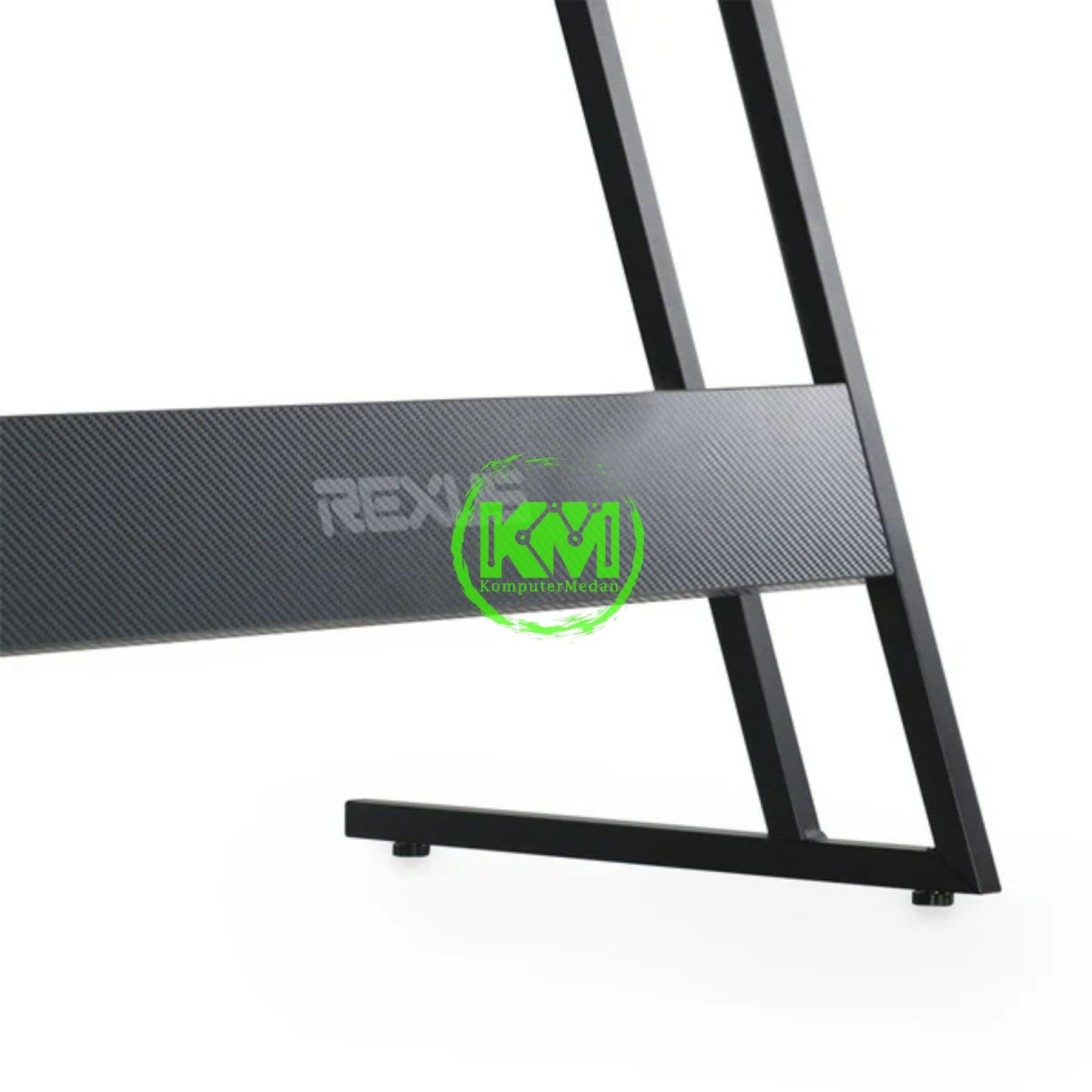 REXUS STRONGHOLD V.2 RXD-230 GAMING DESK - FULL BLACK - Image 3