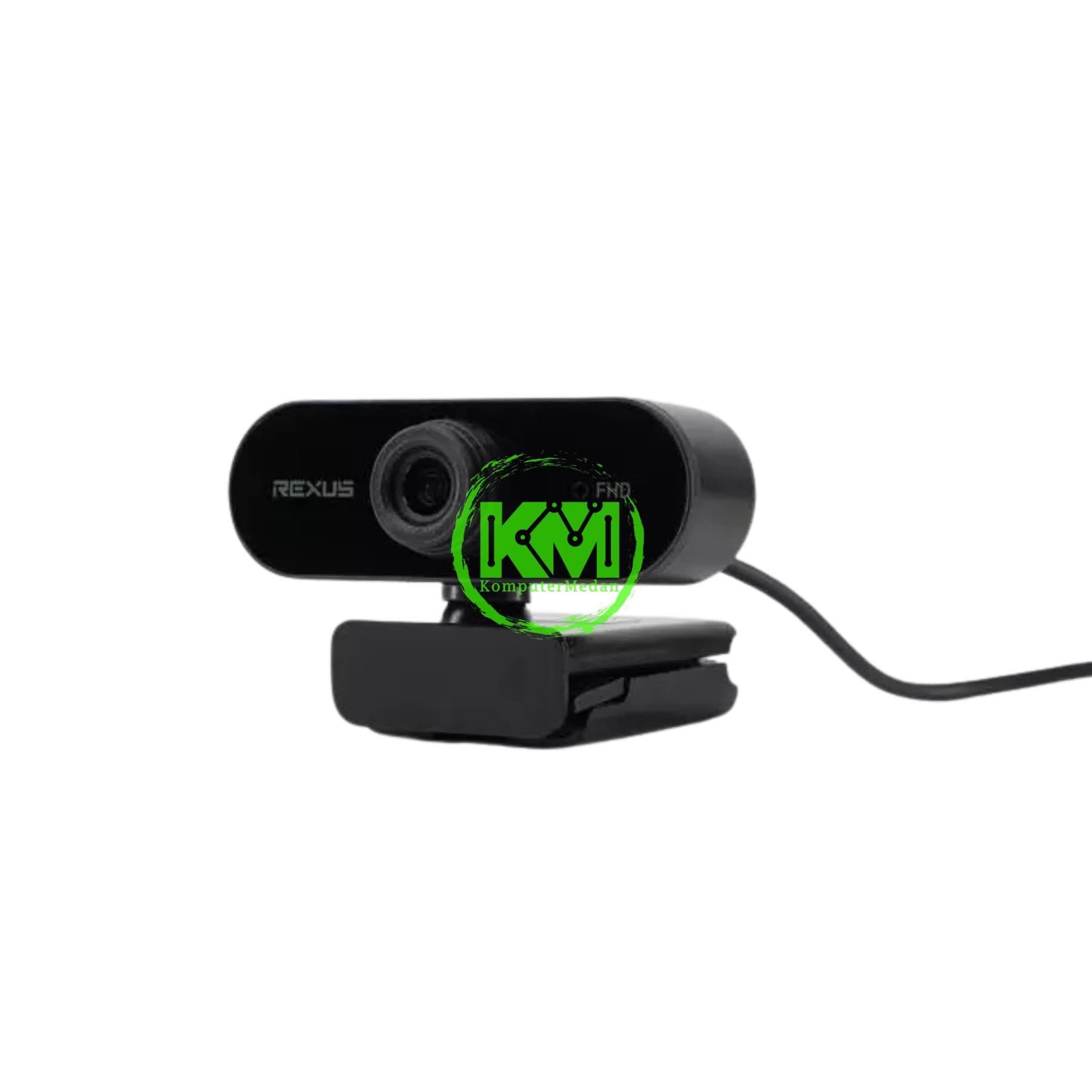 REXUS FHD SW-10 WEBCAM - BLACK - Image 2