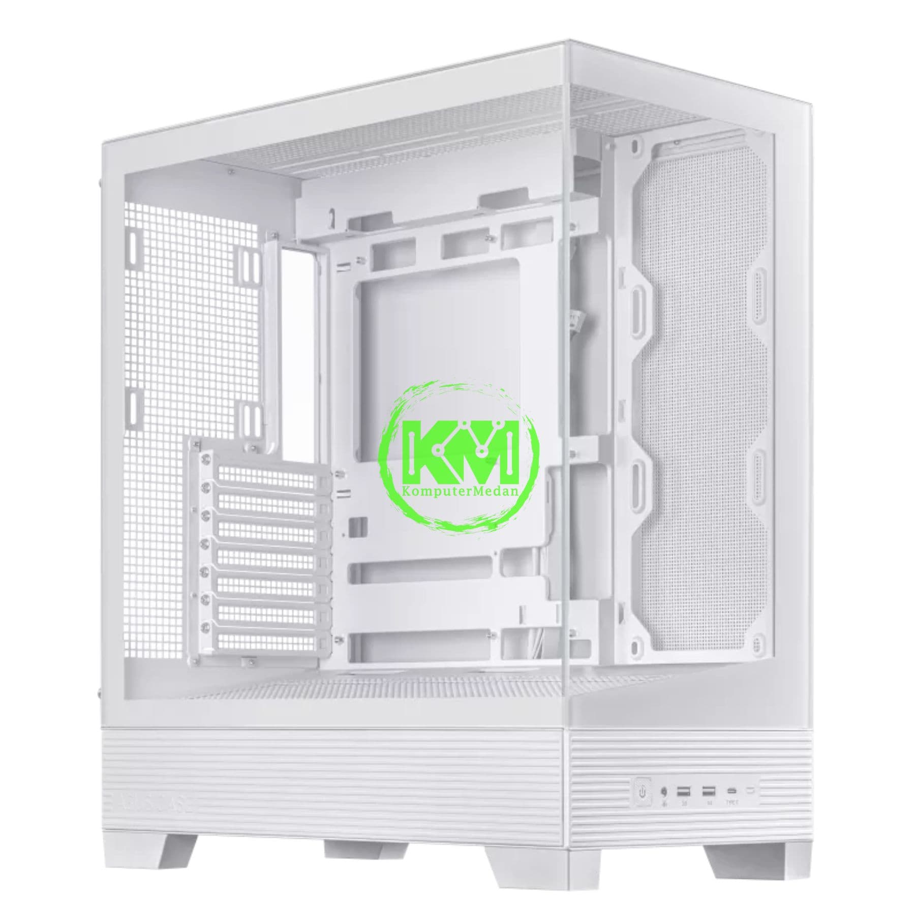 ASUS A31 GAMING CASING BLACK & WHITE - Image 6