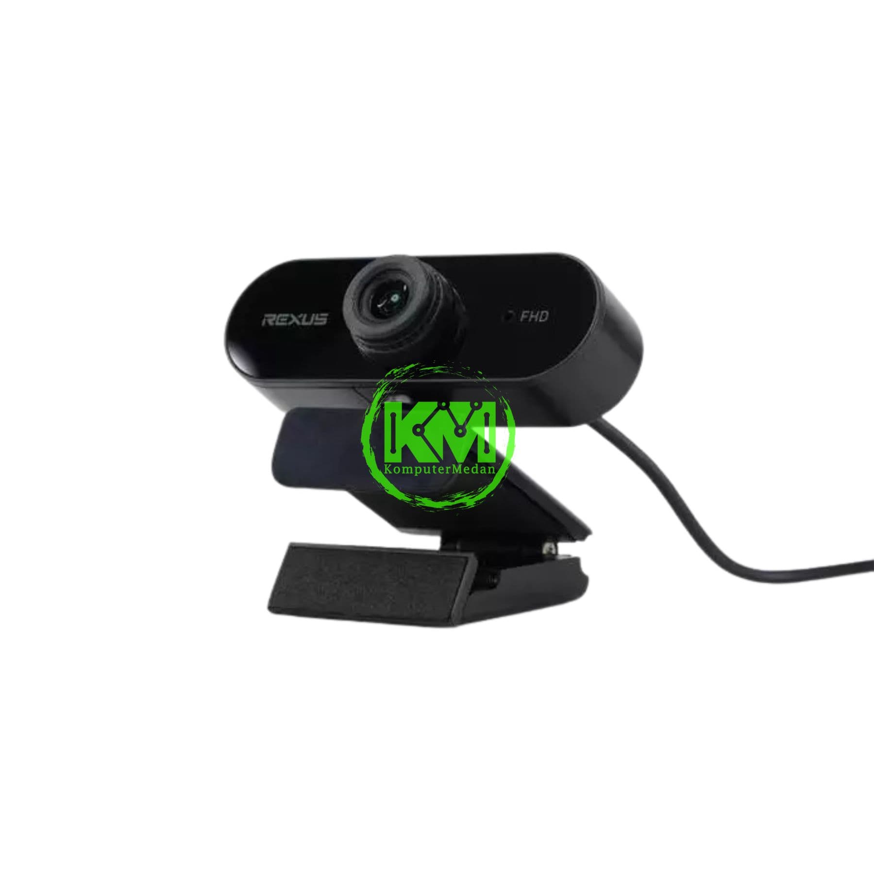REXUS FHD SW-10 WEBCAM - BLACK - Image 3