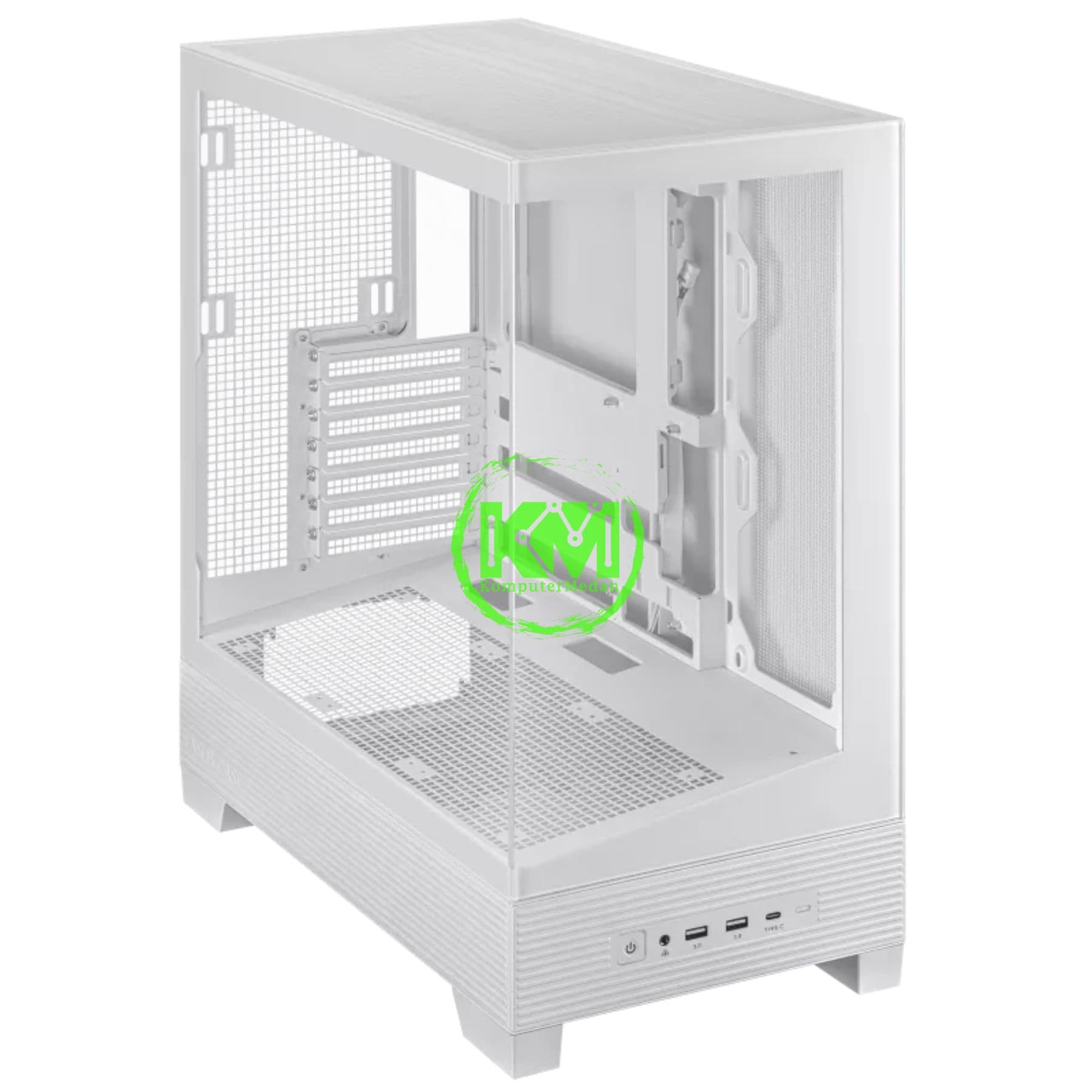 ASUS A31 GAMING CASING BLACK & WHITE - Image 7