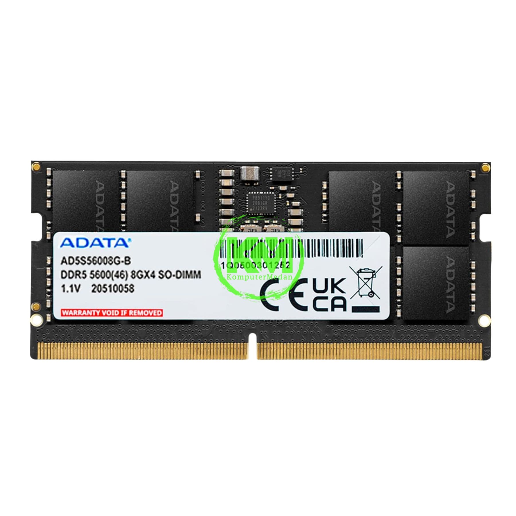 ADATA RAM SODIMM DDR5 8GB 5600MHZ - Image 2