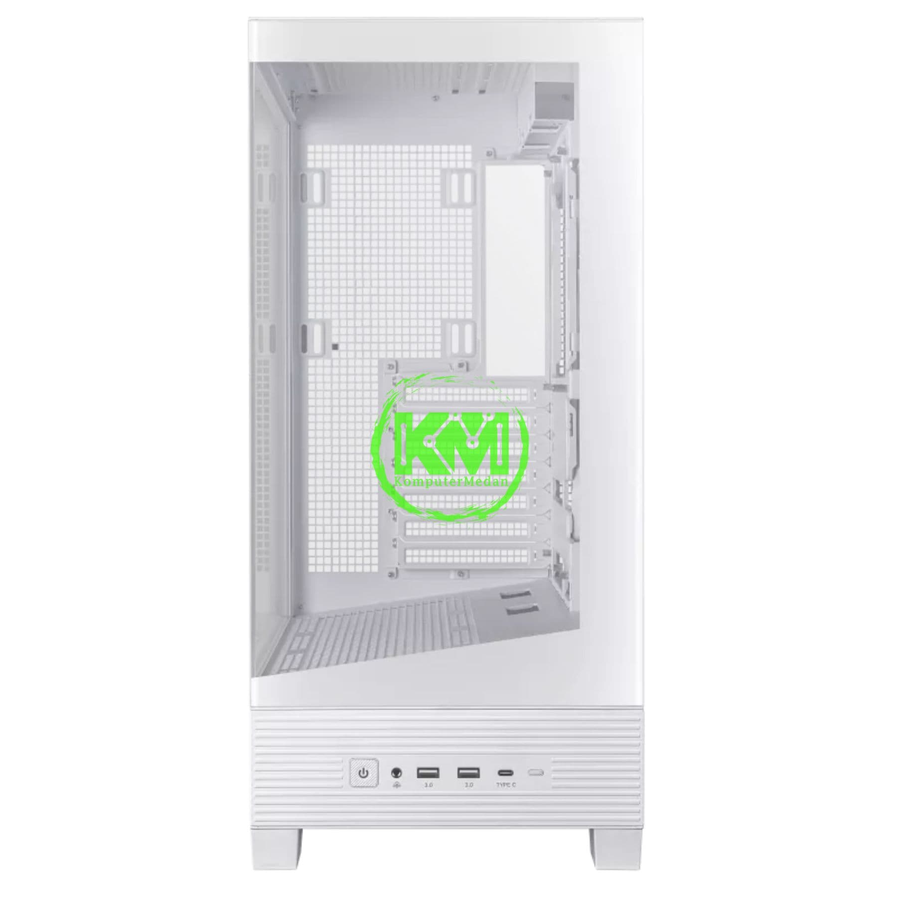 ASUS A31 GAMING CASING BLACK & WHITE - Image 8