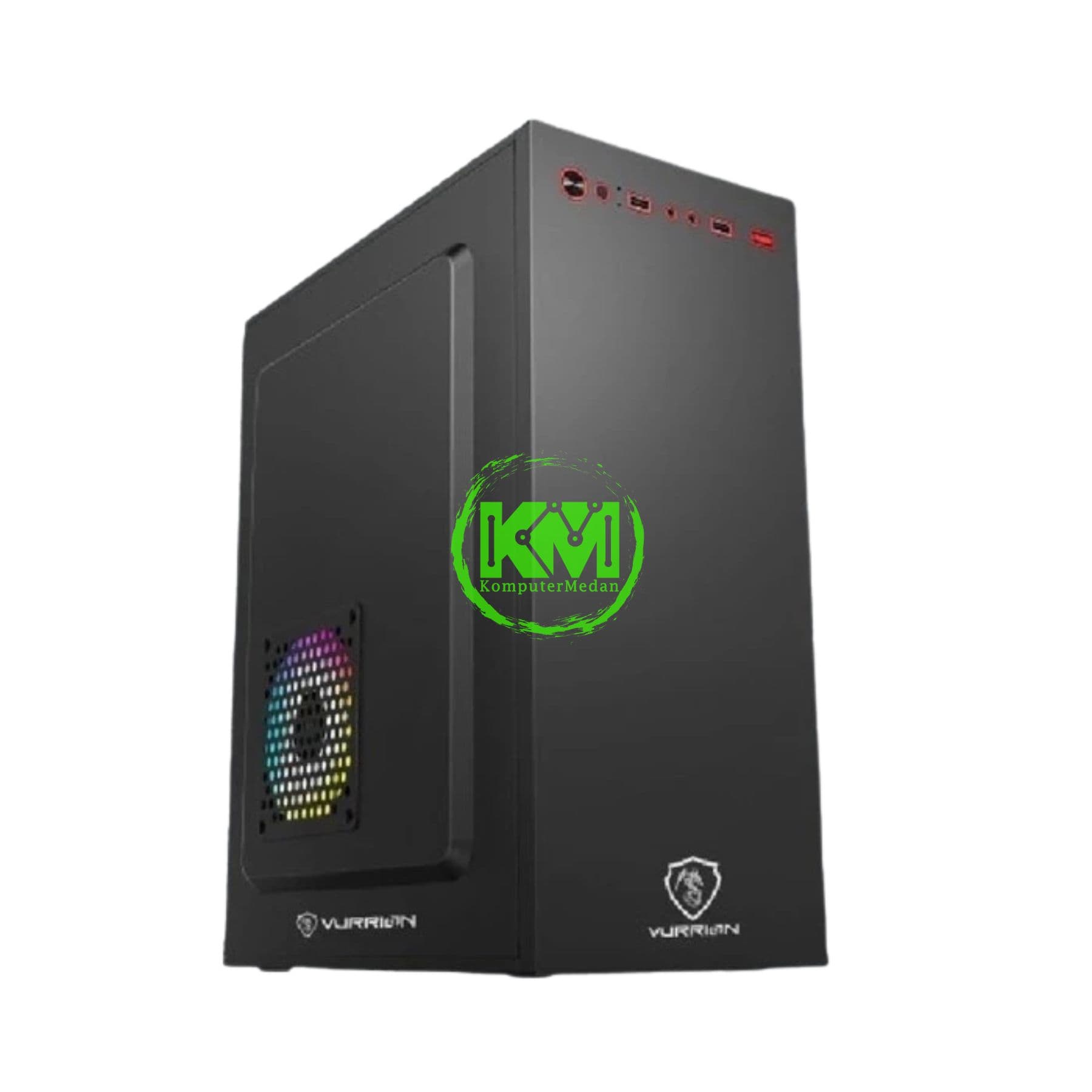 VURRION MICRO KR20 CASE BLACK GAMING CASING