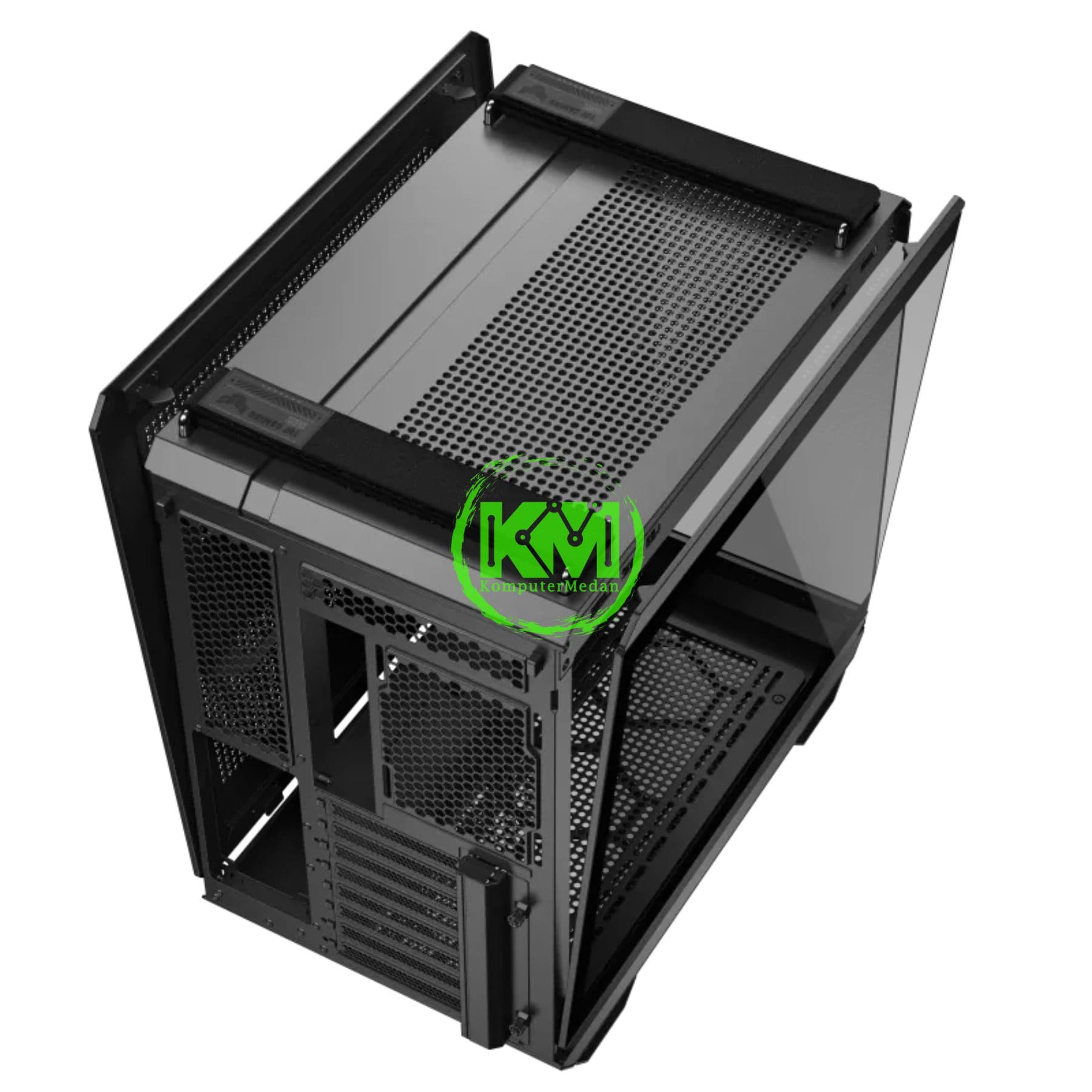 ASUS TUF GAMING GT502 HORIZON GAMING CASING - BLACK - Image 5