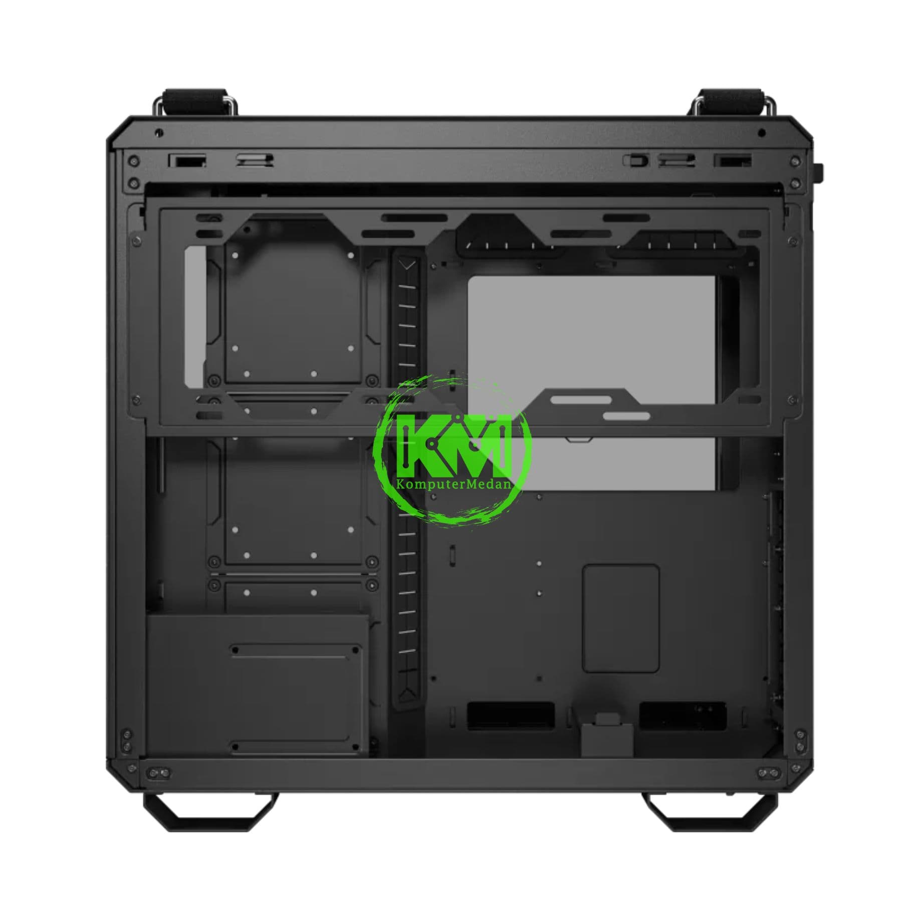 ASUS TUF GAMING GT502 HORIZON GAMING CASING - BLACK - Image 6