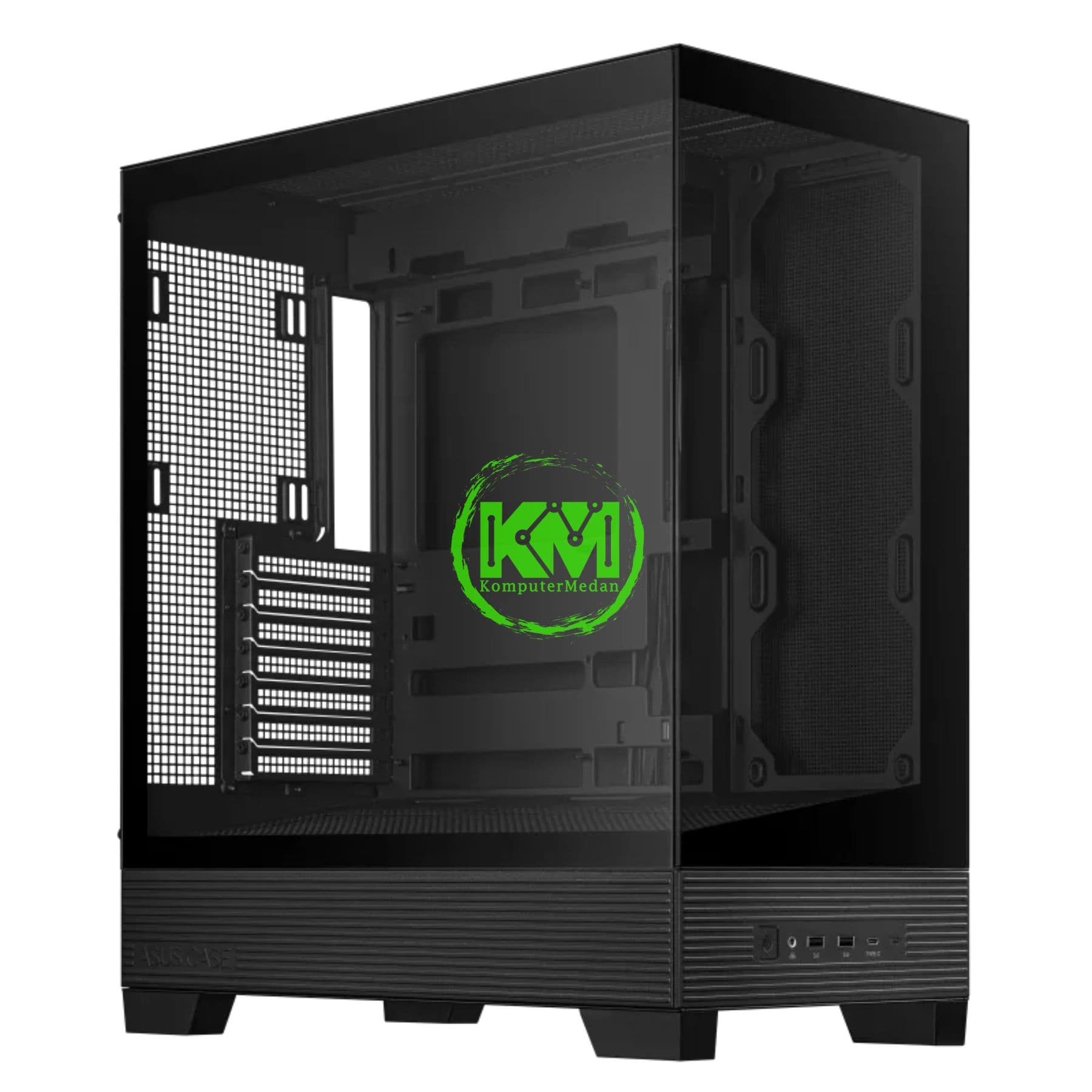 ASUS A31 GAMING CASING BLACK & WHITE - Image 3