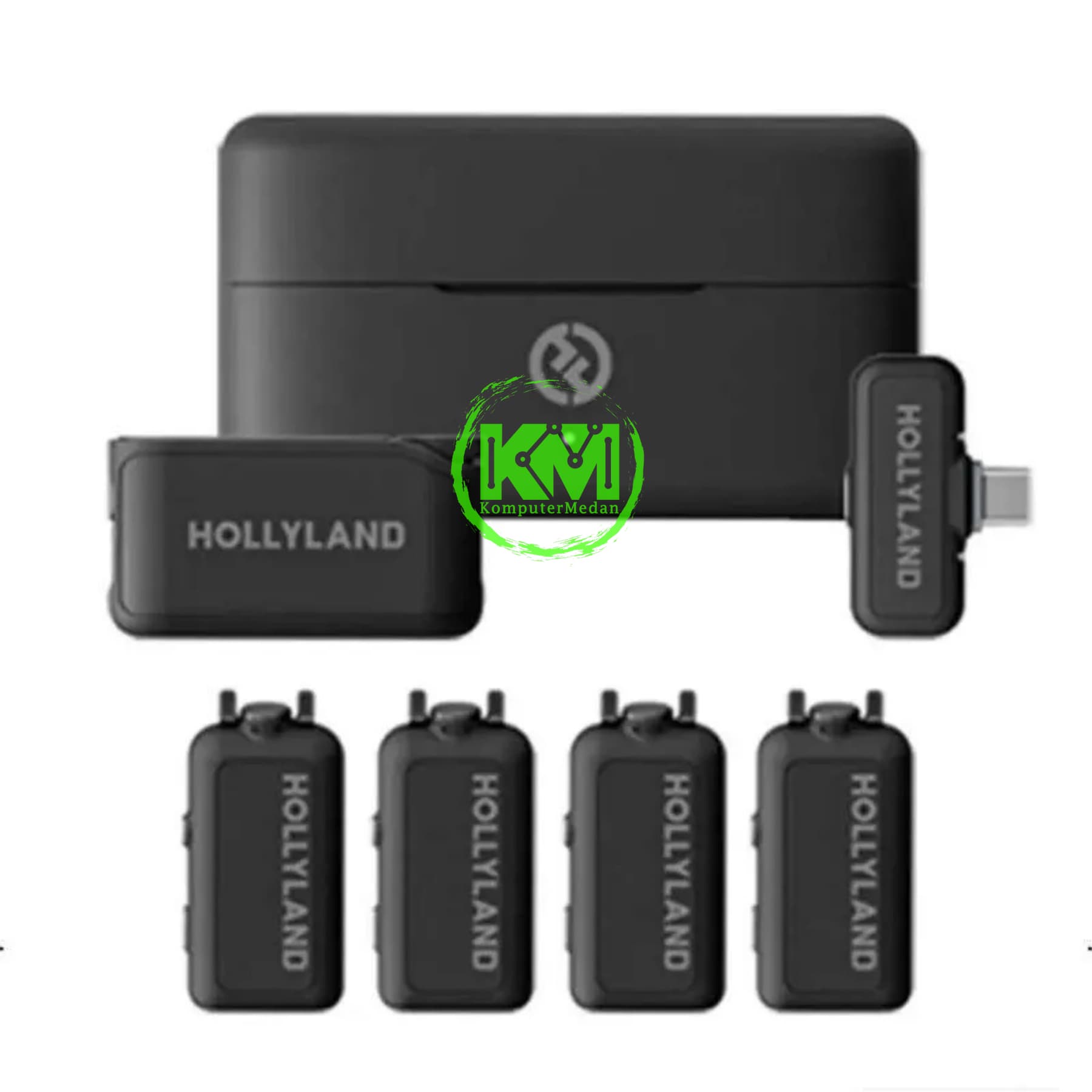 HOLLYLAND LARK MAX 2 USB-C RECEIVER (SPACE GRAY)